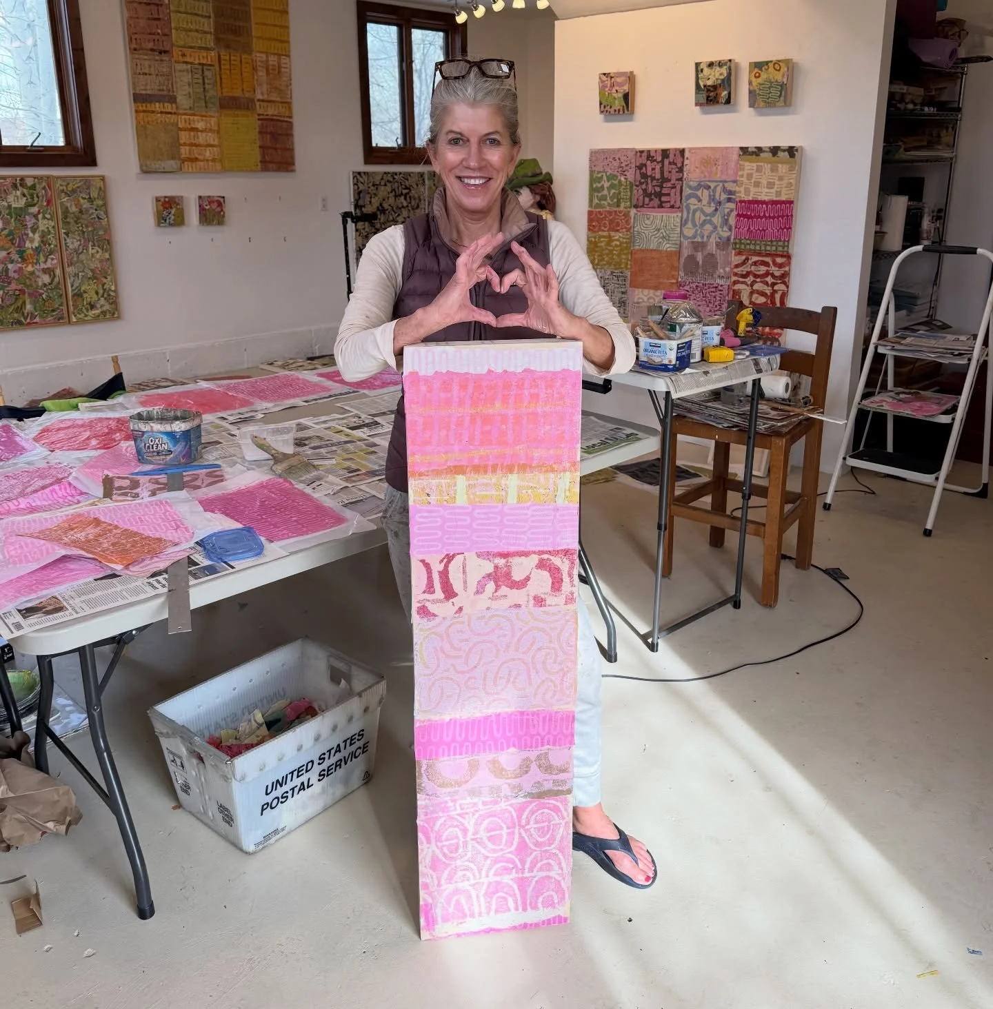 Sending Peace &amp; Love out into this crazy world!🌎 ☮️ Love is the answer &amp; it always has been.🧡
#love 
#peace 
#peaceonearth 
#pink 
#valentinesday