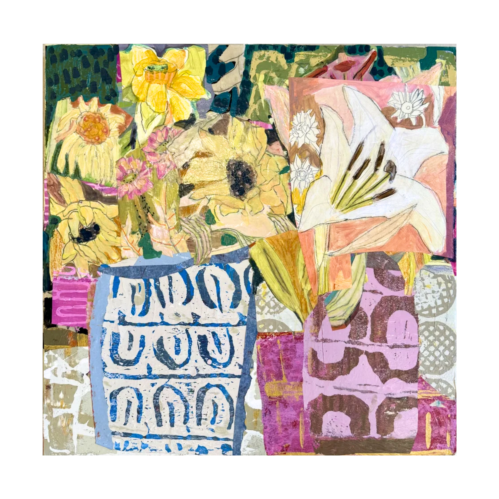 The Shape of Spring | 24 x 24