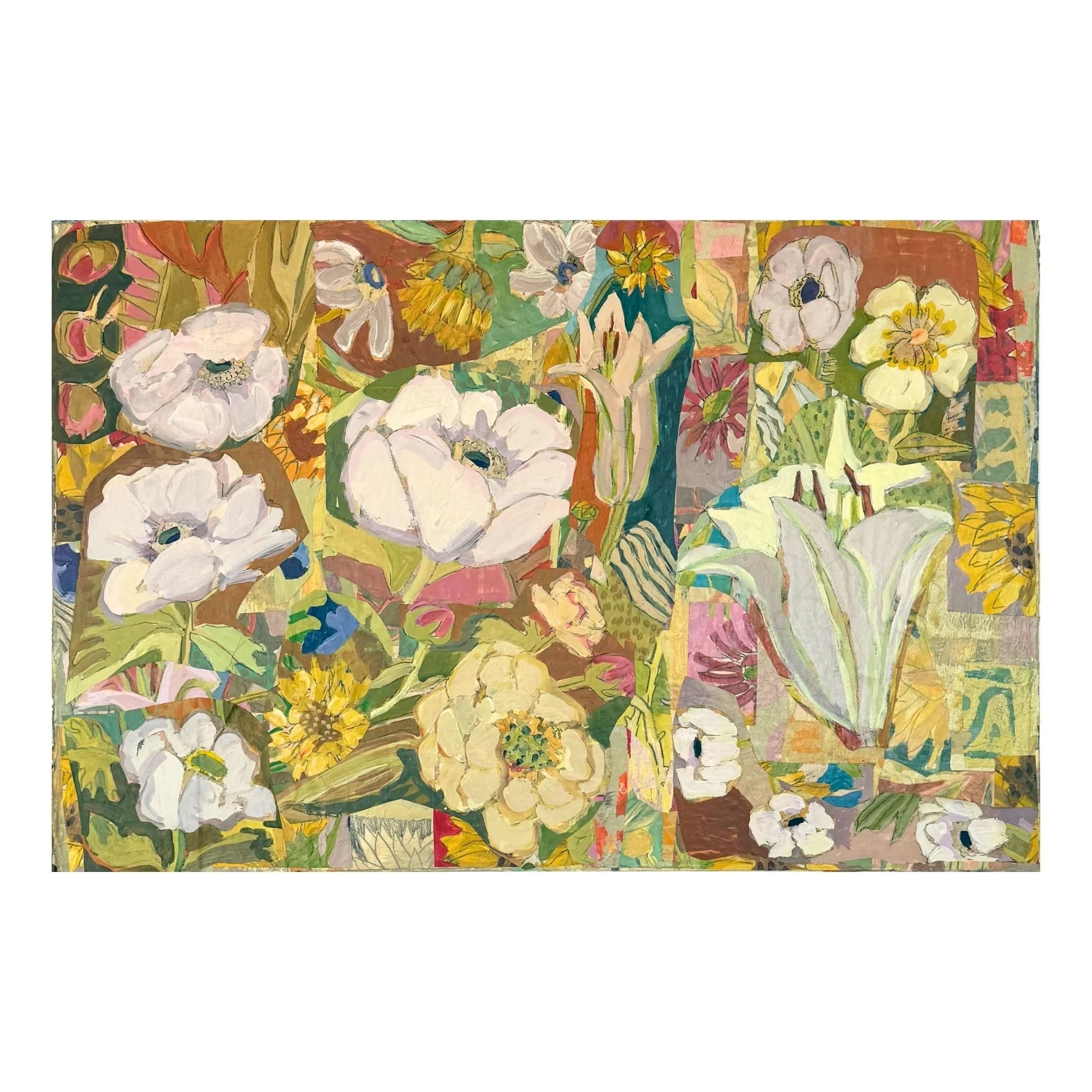 Floral Mosaic | 24 x 36