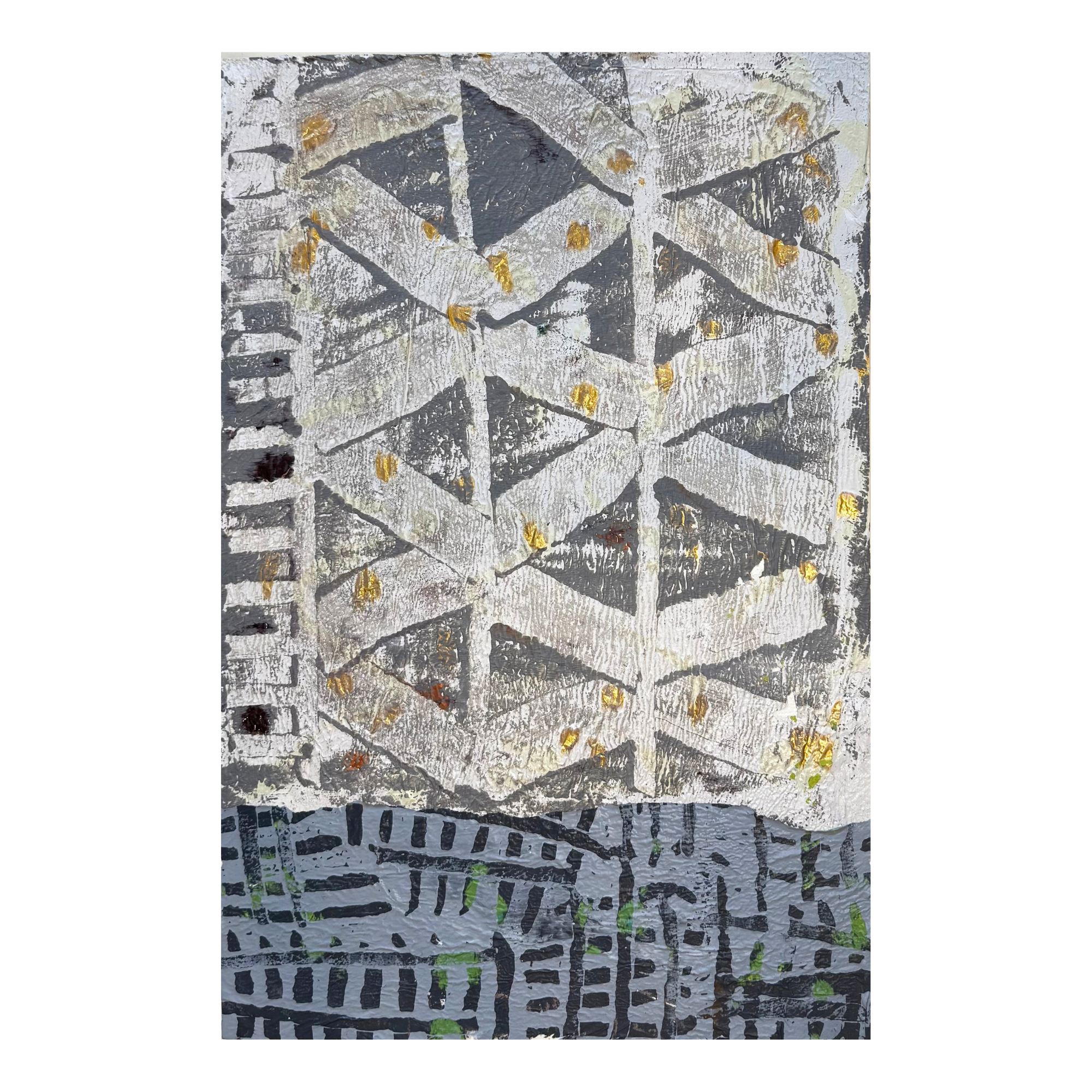 Abstract Gem 144 - 12"x18"