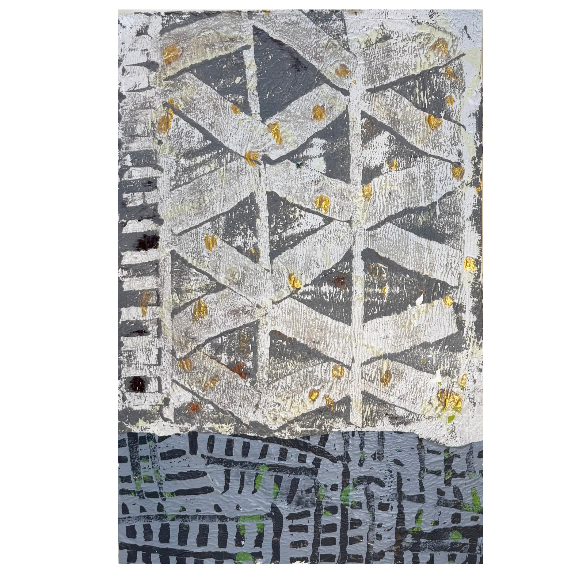 Abstract Gem 144 - 12"x18"