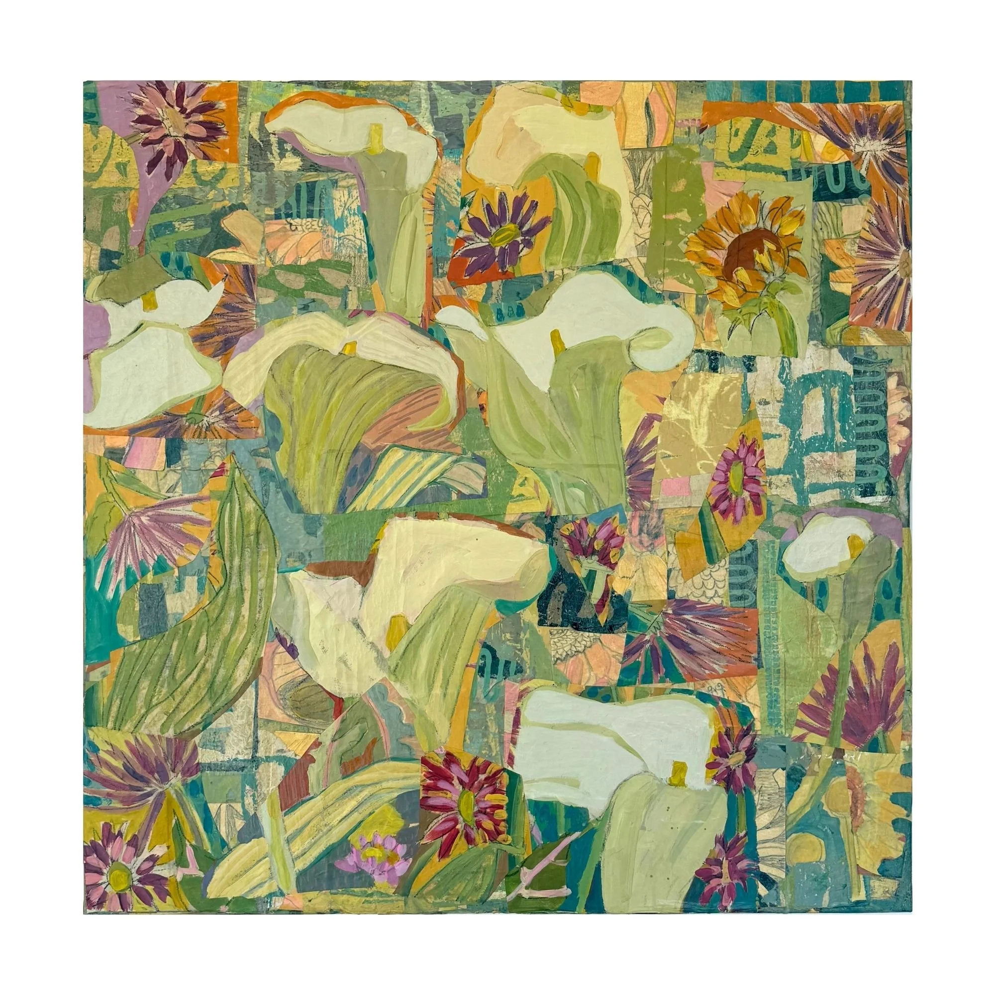 Oaxaca Calla Lilies | 30 x 30