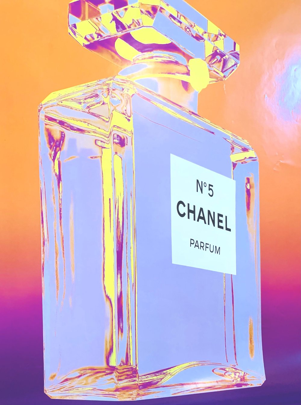 Andy Warhol Chanel No. 5 2003 Limited Edition Print — Cross Highway  Collection