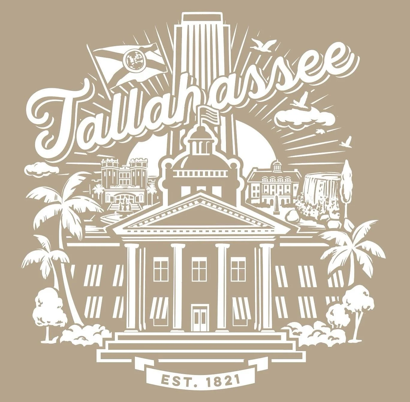 New art. Discovering Tallahassee, Florida's vibrant capital. #tallahassee #tallahasseefl #tallahasseeflorida