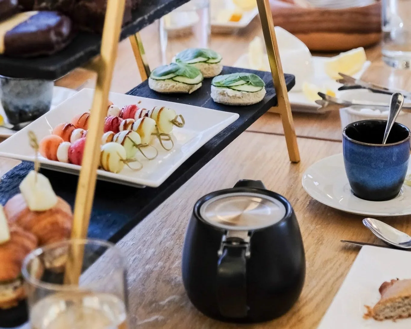 Offered Saturdays and Sunday, enjoy tea service in Fredericksburg, Texas at Hill Country Herb Garden.