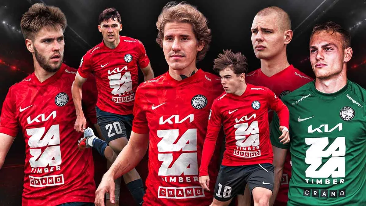 Seši "FS Jelgava" futbolisti rudenī pārstāv nacionālās izlases