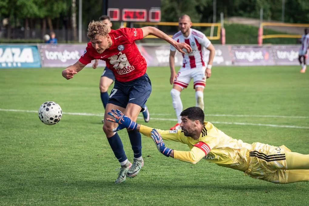 Atgriešanās ZOC stadionā: "FS Jelgava" cīnās 1:1 ar "FK Liepāja"