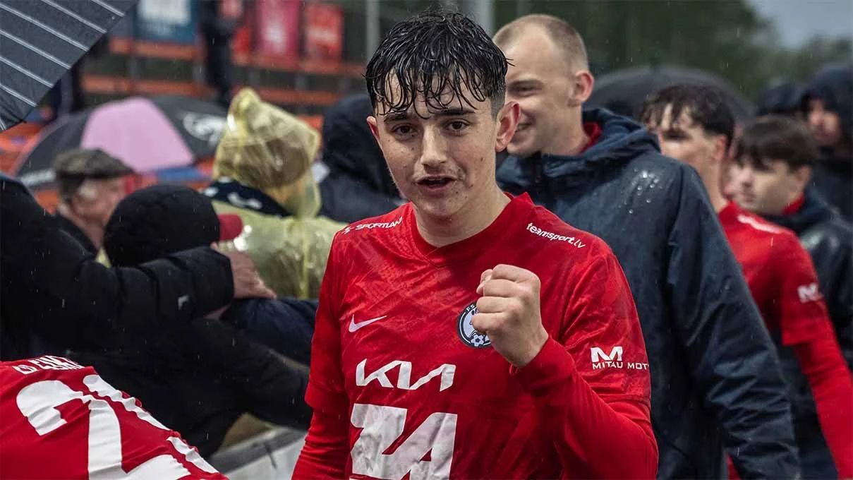Raksturs un divi vārti: "FS Jelgava" cīnās 2:2 ar "Riga FC"