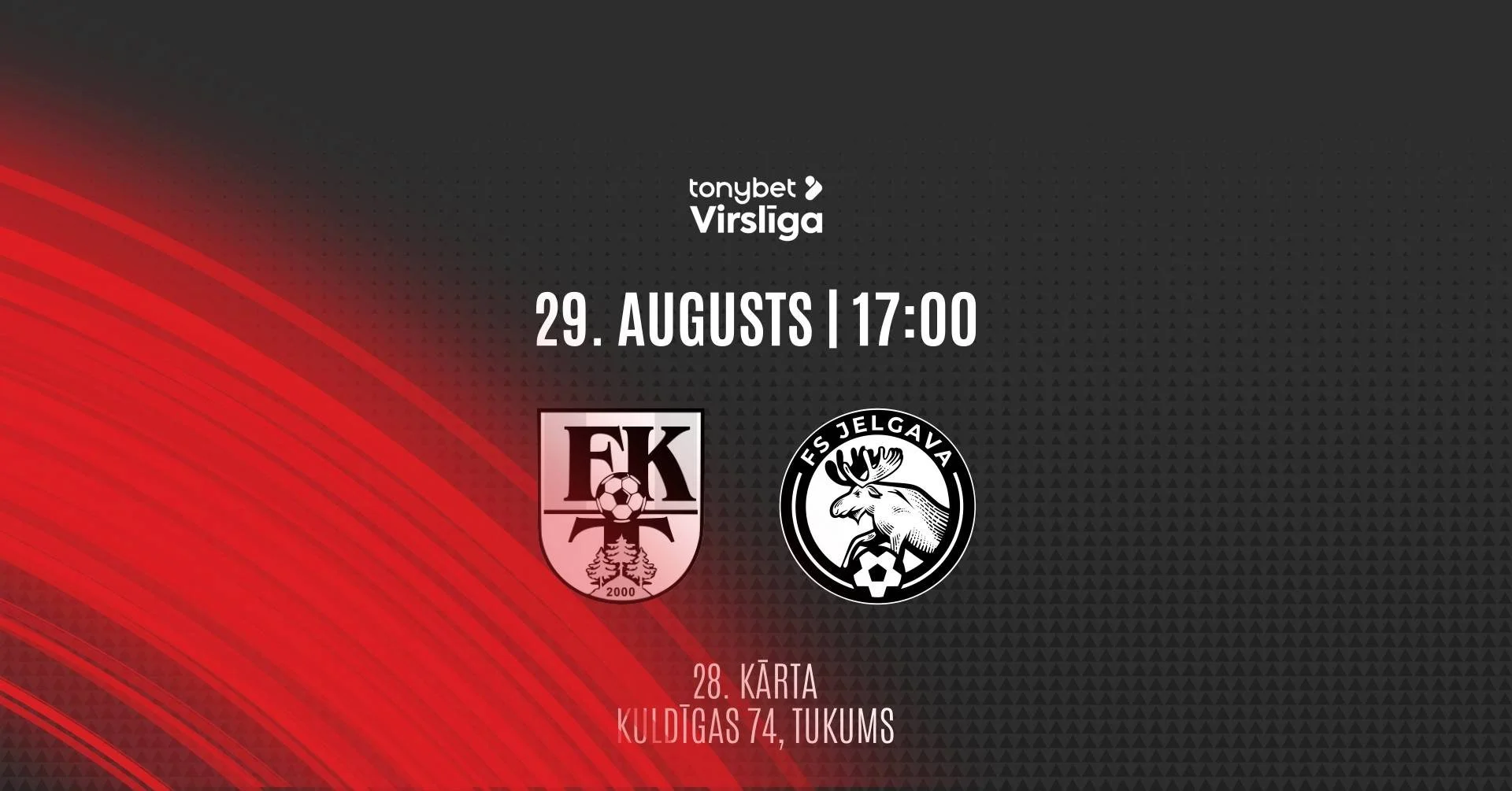 FK Tukums 2000 - FS Jelgava | 29.08.2026.