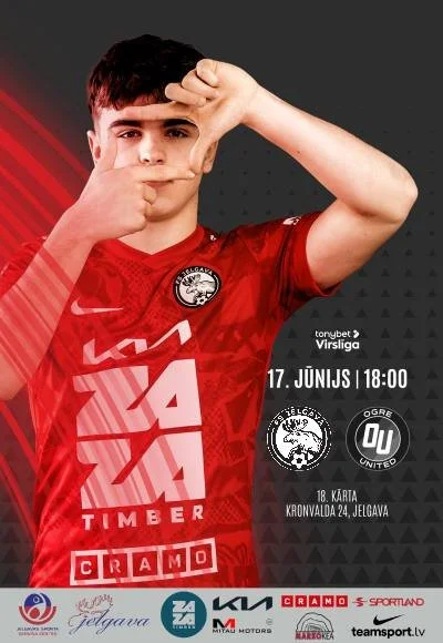 FS Jelgava  - Ogre United biļeta 18. kārta