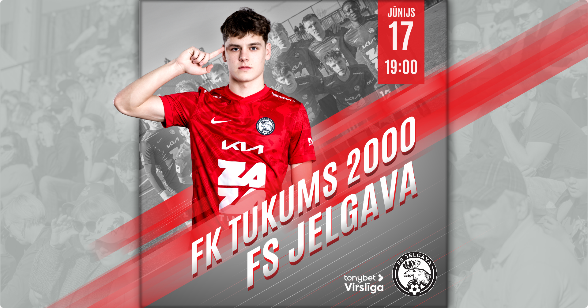FK Tukums 2000 (1:1) FS Jelgava 17.06.2025.