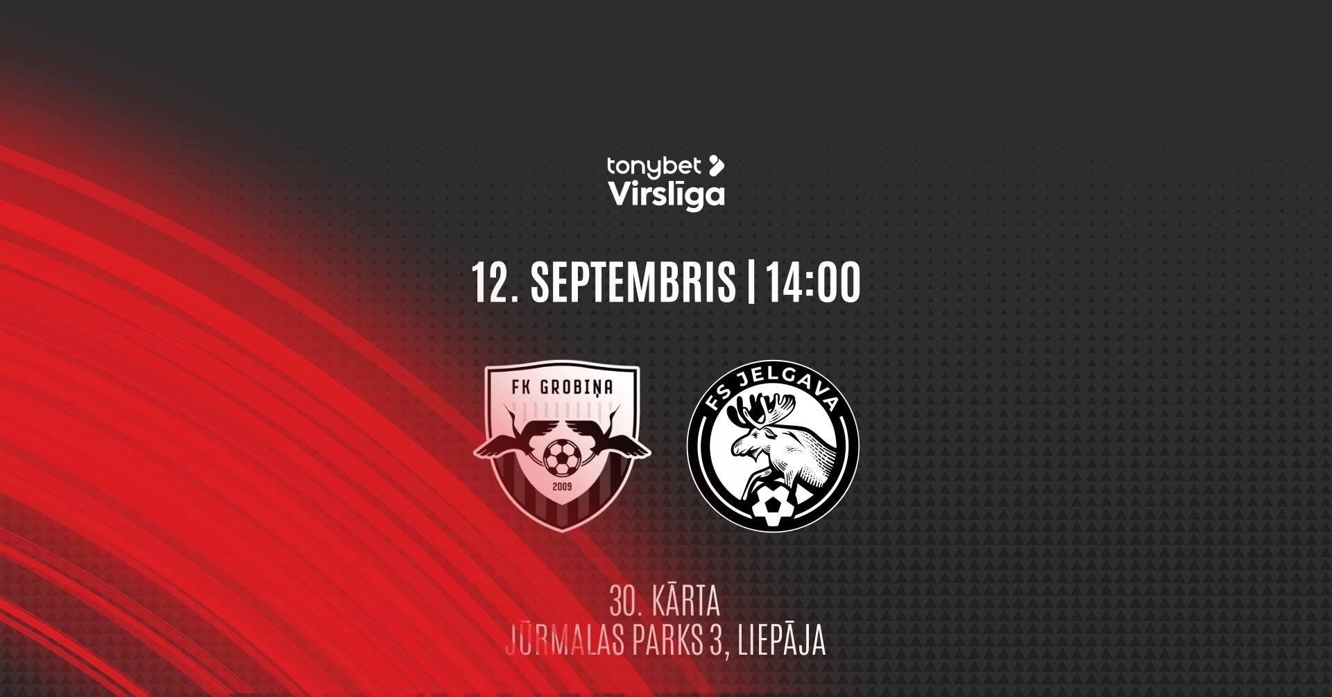 FK Grobiņa - FS Jelgava | 12.09.2026.