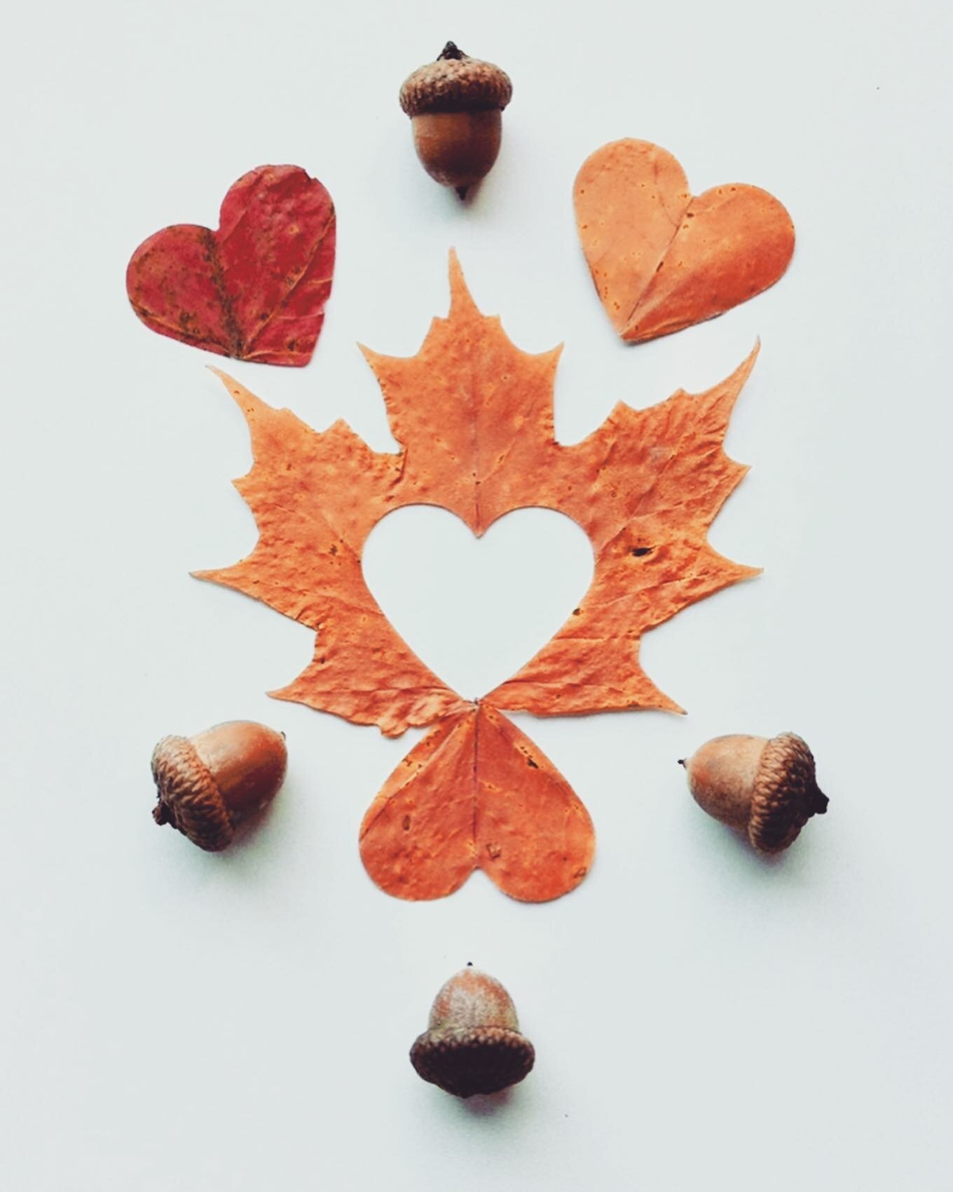 Leaf craft 🍁 🍂 Hope you have a cozy weekend friends!