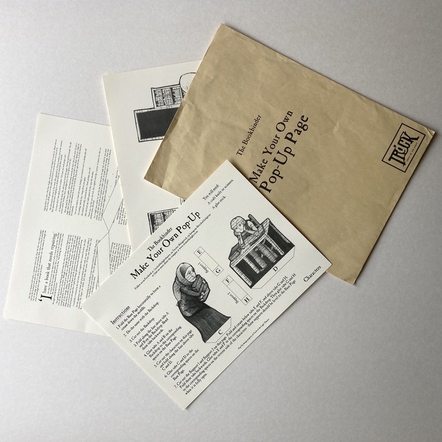 Bookbinder pop-up