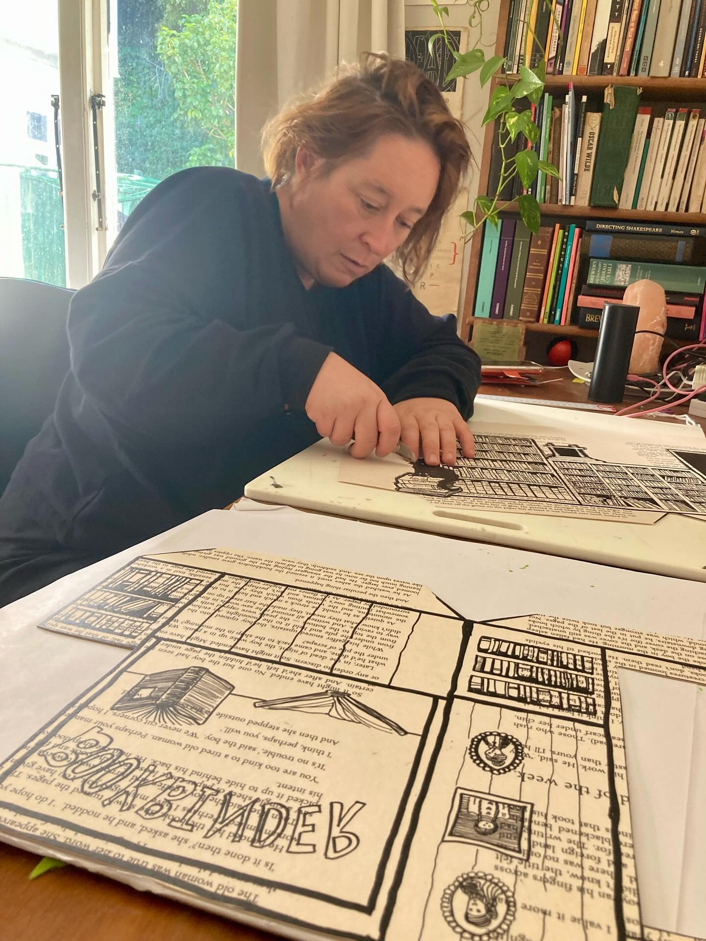 One week tomorrow til we open The Bookbinder @artscentremelbourne. The shows have sold out again so we&rsquo;ve added another couple of performances here and at @hotagc. Move fast.

We&rsquo;ve been crafting a new pop up book for the upcoming seasons