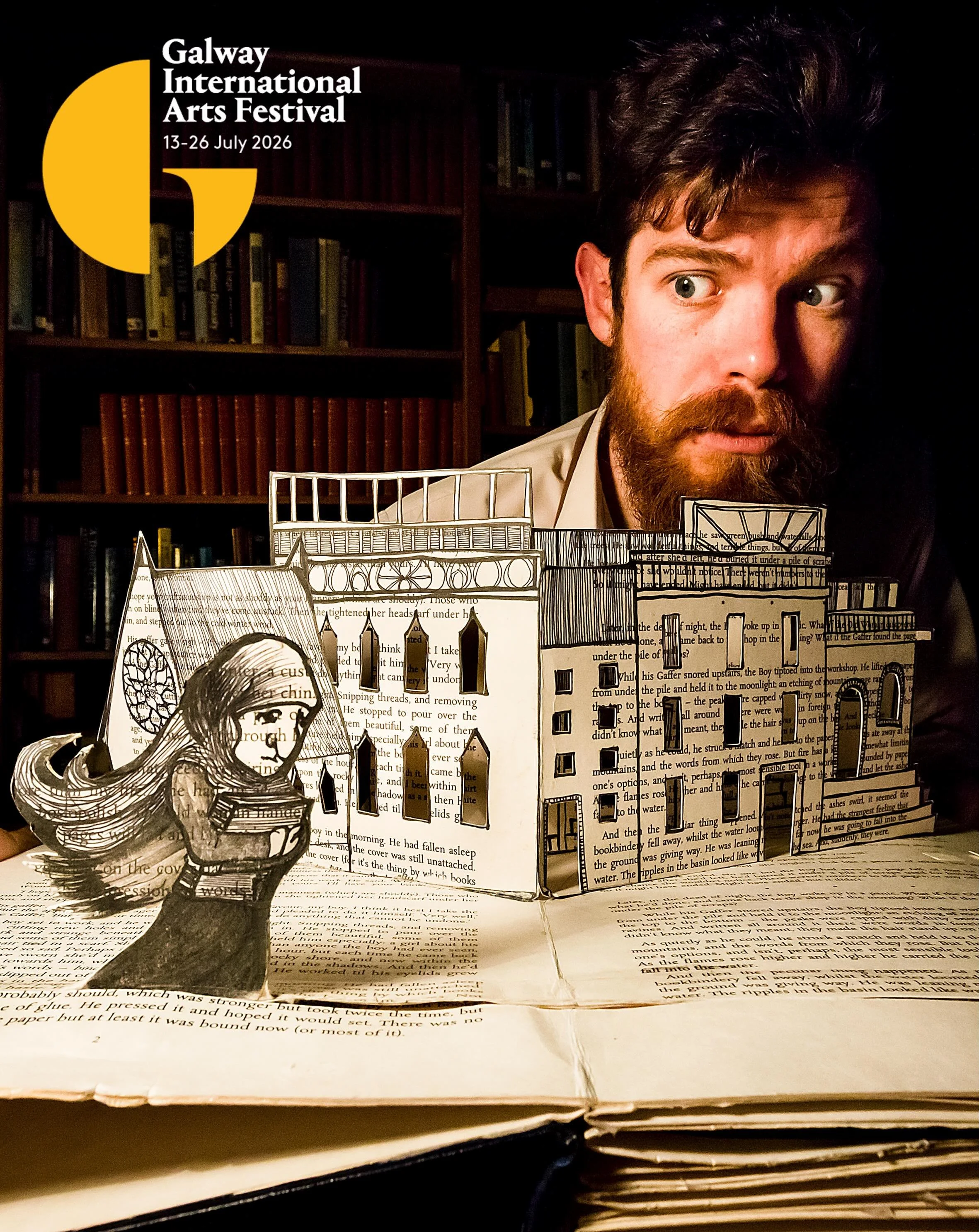 Very excited to have our Ireland premiere with The Bookbinder @galwayintarts. We&rsquo;ll be performing in the incredibly atmospheric @themicklallytheatre from 21-26 July. Cannot wait.