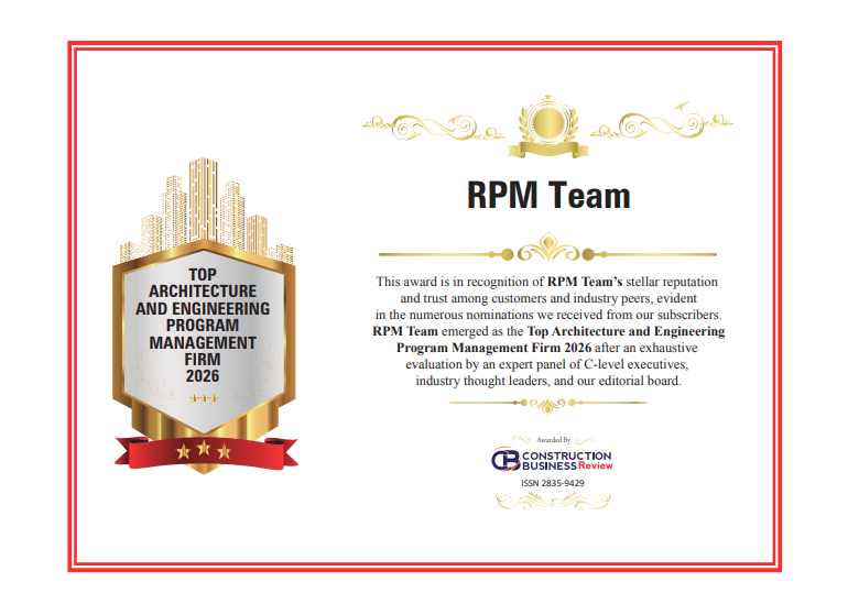 RPM Team Recognized by Construction Business Review for 2026