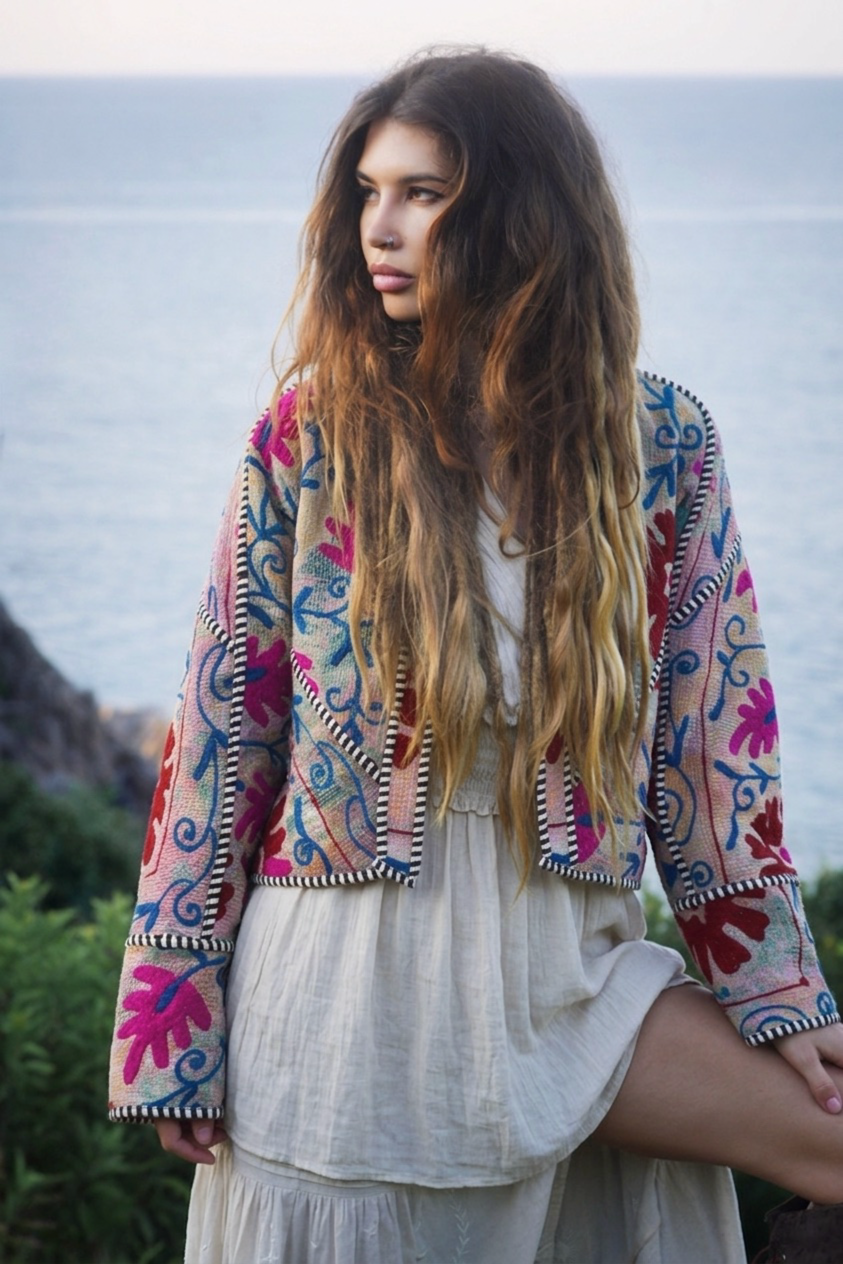 Vintage kantha jacket