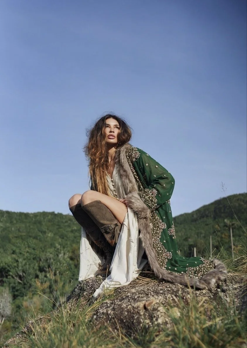 Embroidered coat