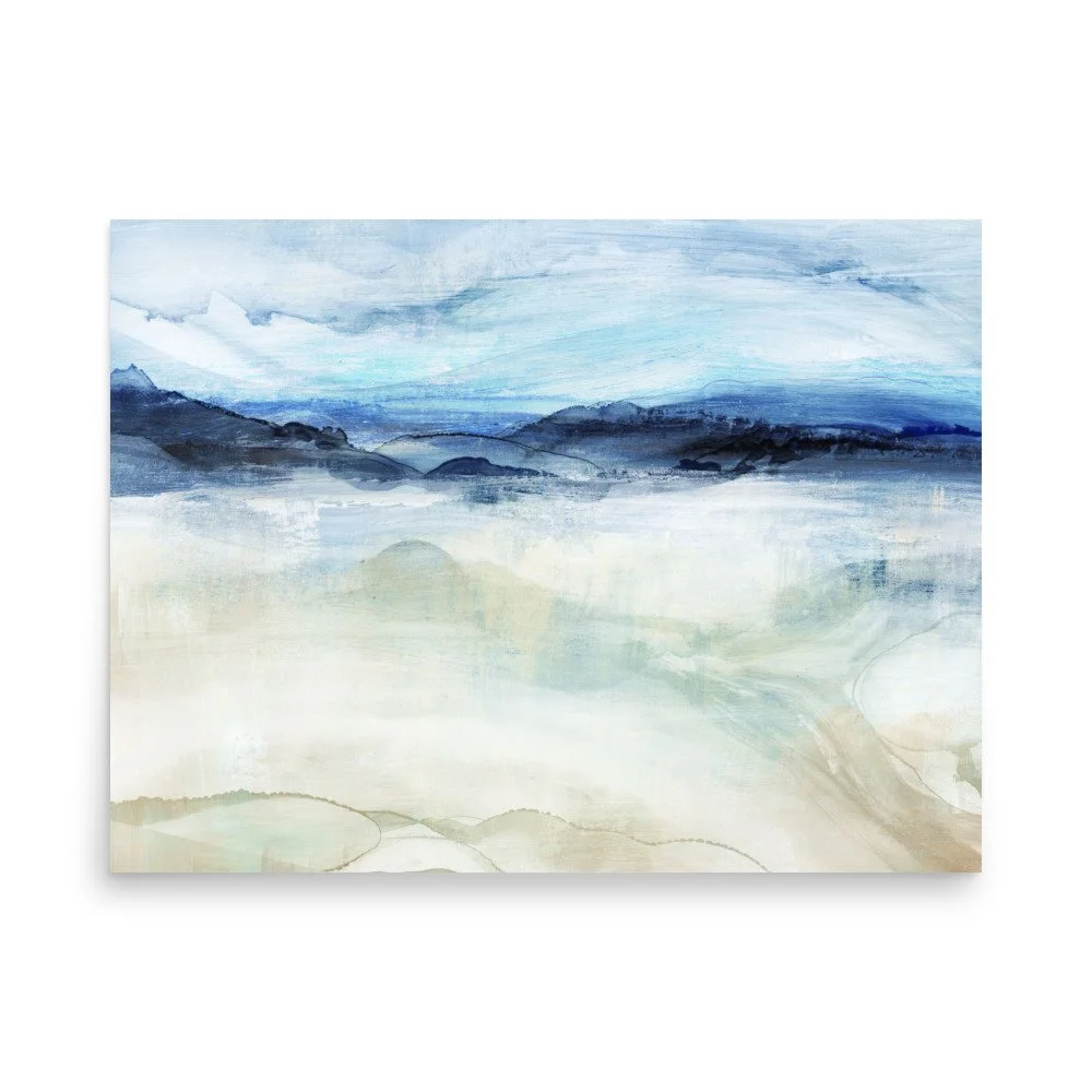 Rolling Waves Poster Prints — 9 Lives Studio