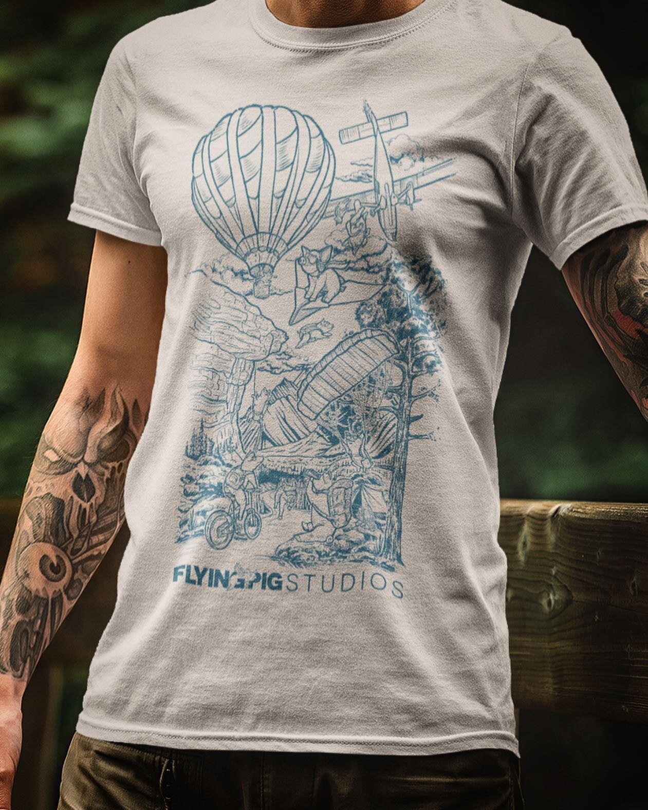 Part of our launch yesterday was our store with swag designed by us! These are a super limited run of shirts and hats in these styles and prints. Once they&rsquo;re gone we might do a rerun but most likely it will be all new designs &mdash; so get em