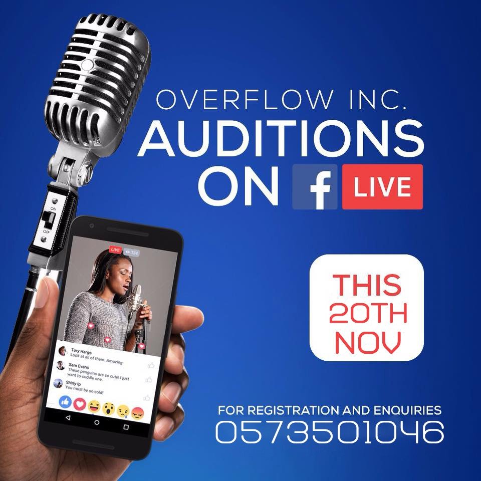 Overflow Auditions