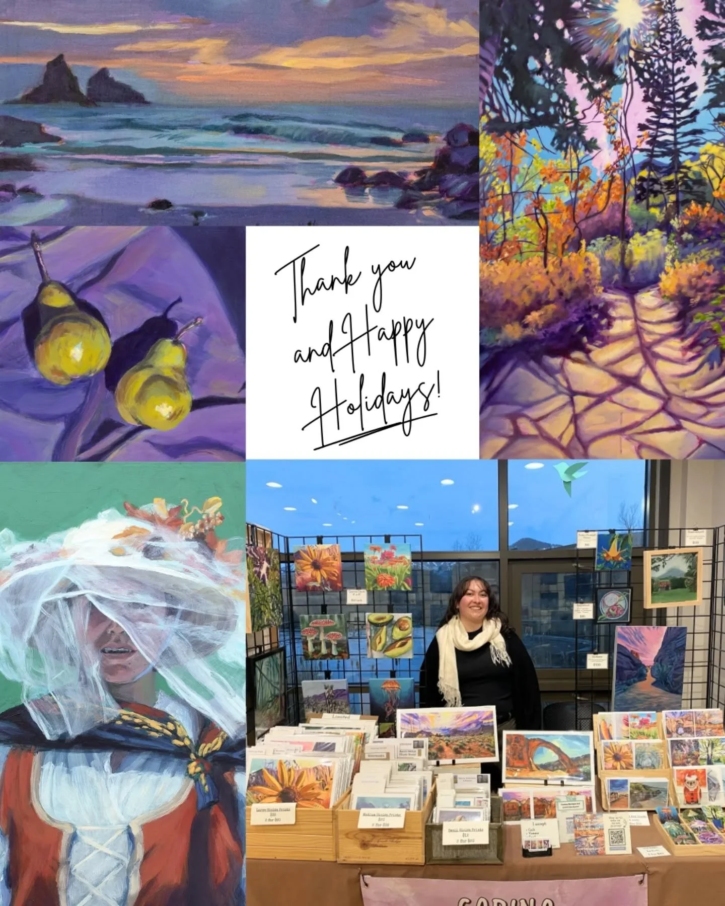 I am so grateful for all the support this holiday season!

Whether you shopped my online store, Etsy, The Hive Market, Swaner Preserve&rsquo;s Wild Winter Market, or stopped by my studio, every purchase truly means the world to me and helps me keep d