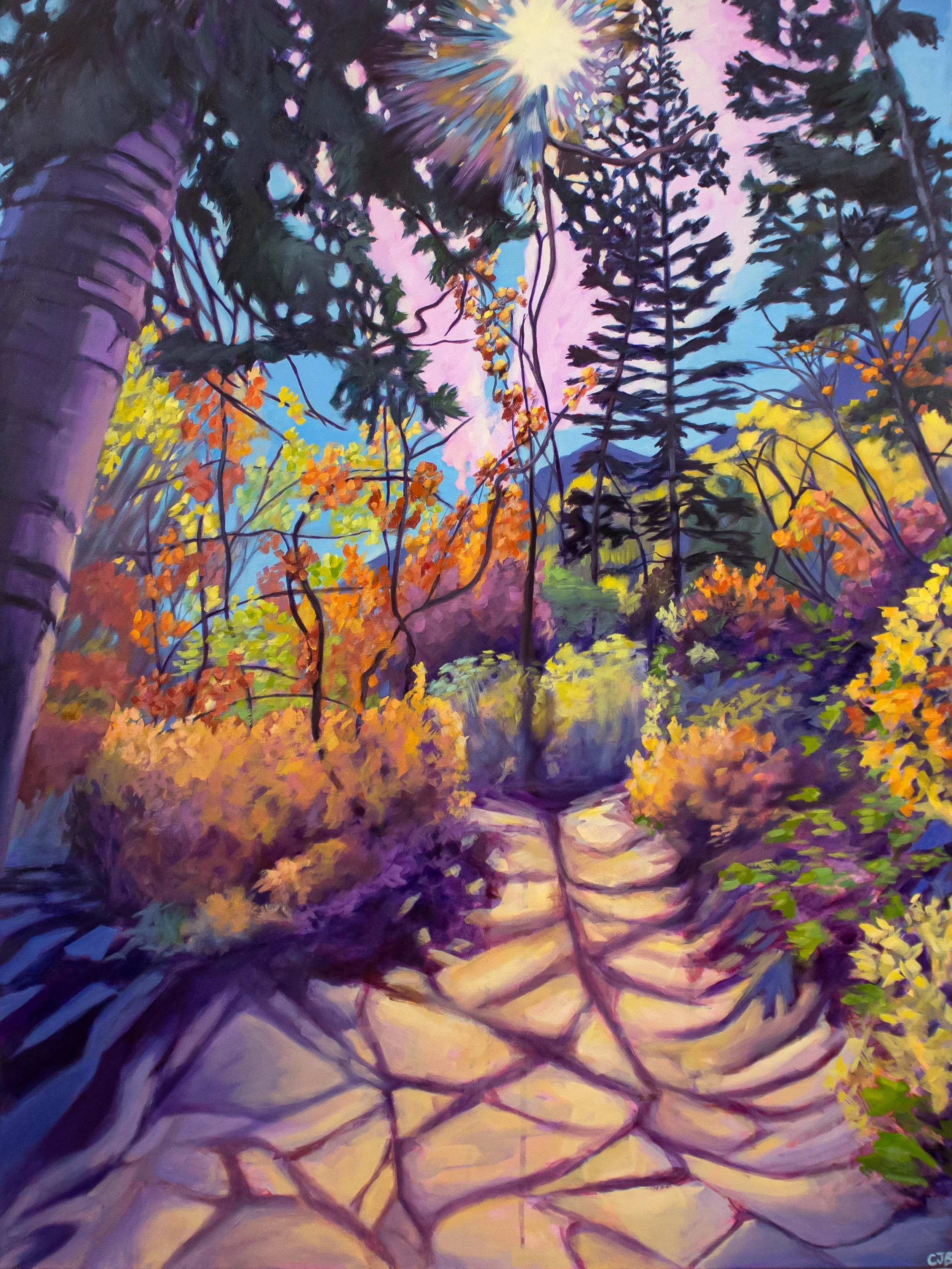 Sunlit Symphony - 30" x 40" Oil painting on 1.5" deep canvas - Available