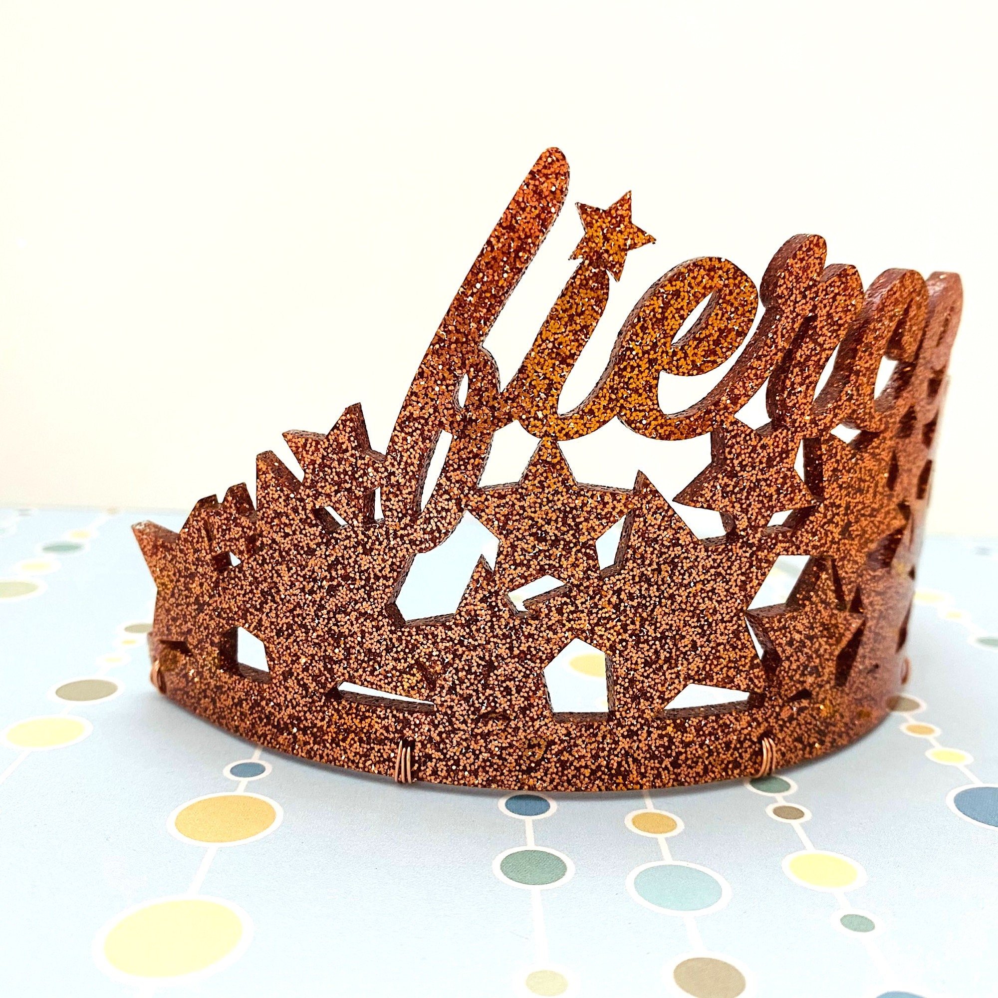 custom name tiara
