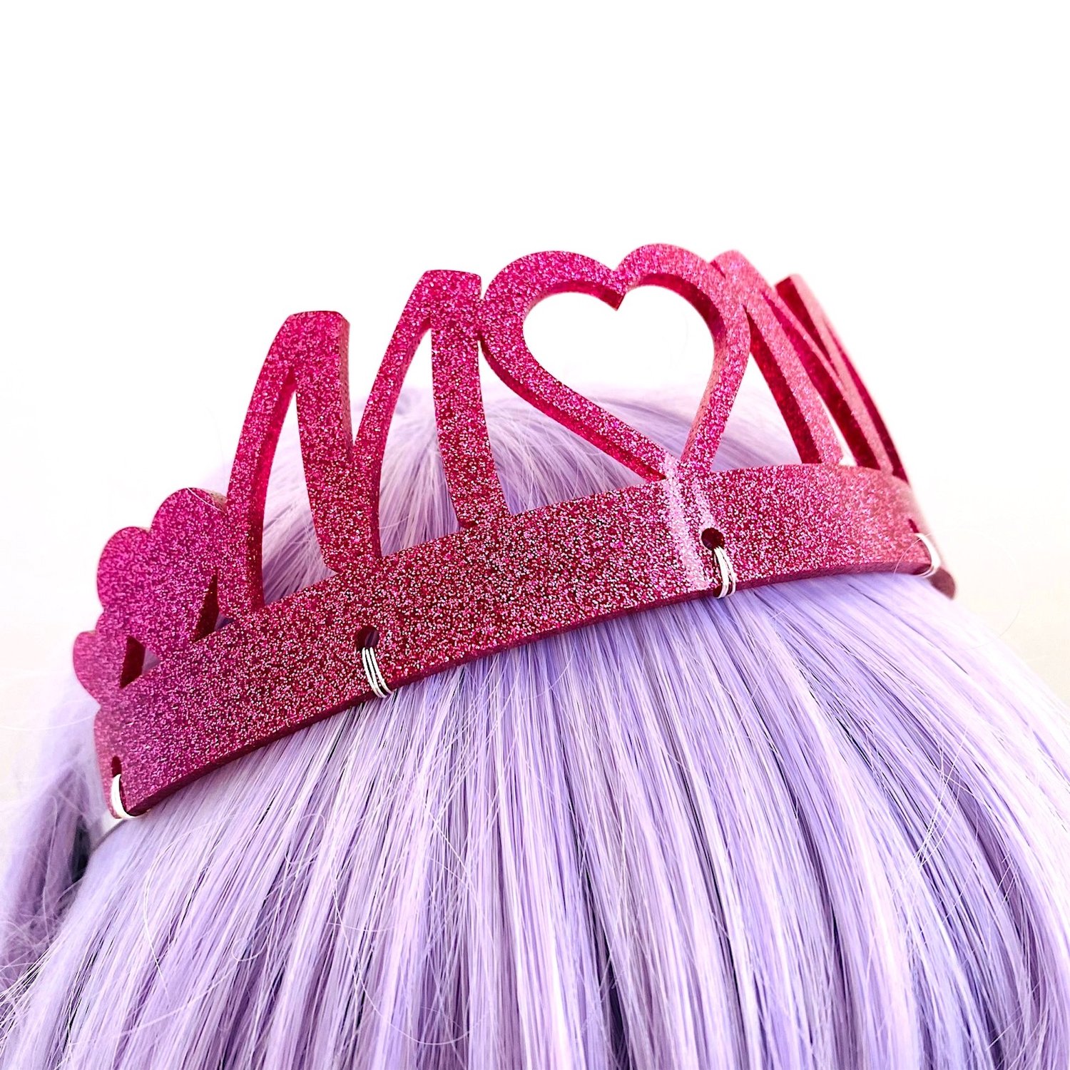 Lilac Ribbon Princess Playtime Tiara - Pink Princess