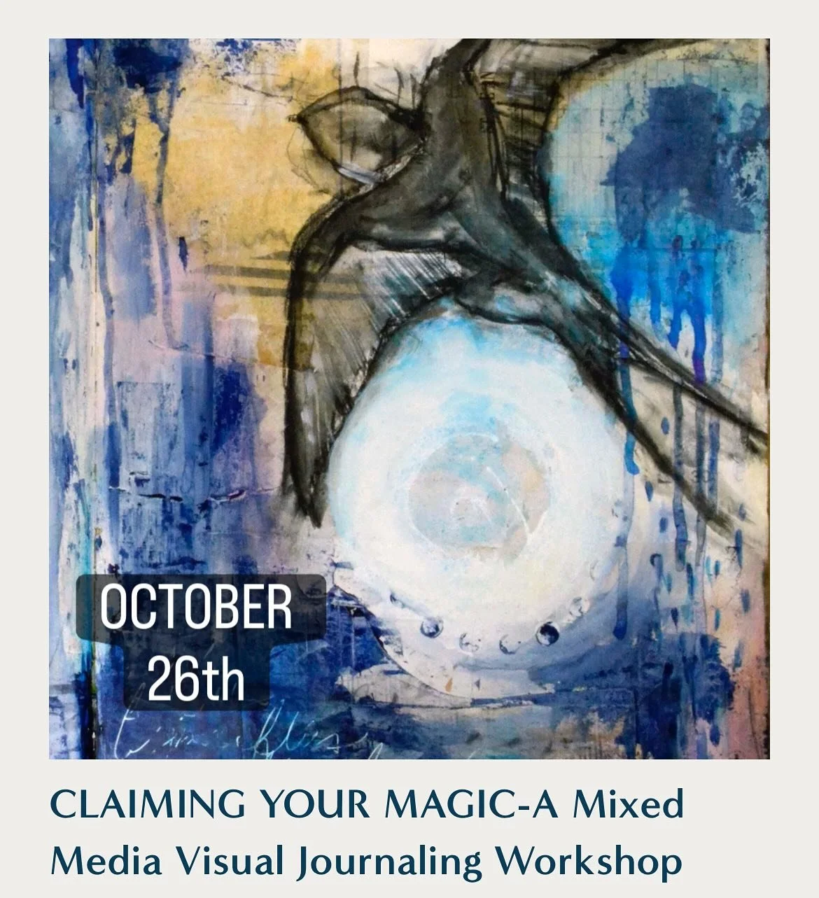 🤎If your local to the Lake Norman/Charlotte NC area 
Come join me for this 

🤎Full day of creativity and magic! Let&rsquo;s dive deep, 
make space to listen and let our souls speak its wisdom! 

🤎What&rsquo;s bubbling in the cauldron that wants to