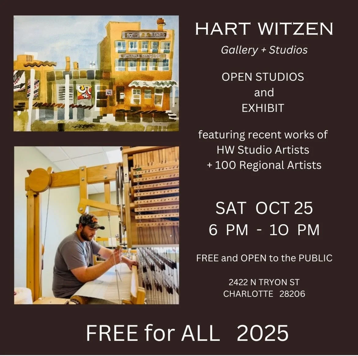 Excited to be showing my a piece  in this public exhibit @hartwitzengallery 
I LOVE all kinds of art &amp; expression  it&rsquo;s sure to be a wonderful mix of styles &amp; genres! 

Hope you can make it!🤎

I&rsquo;ll be there tomorrow night with my