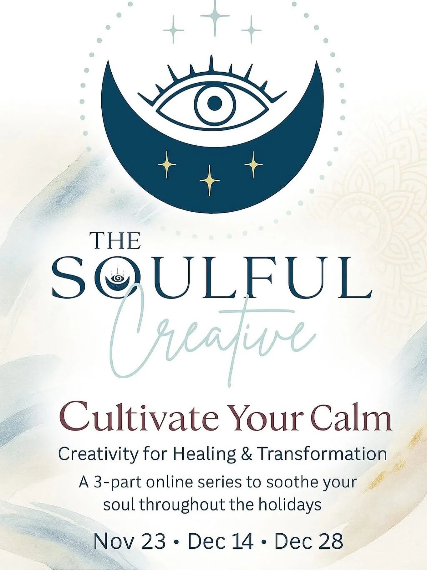🤎Come join me
For 
Cultivate You&rsquo;re Calm 
with mixed media mediative and therapeutic creative practices that are designed to help you slow down, become fully present and allow the creative energy to shift you into a state of wellbeing.
 🤎This