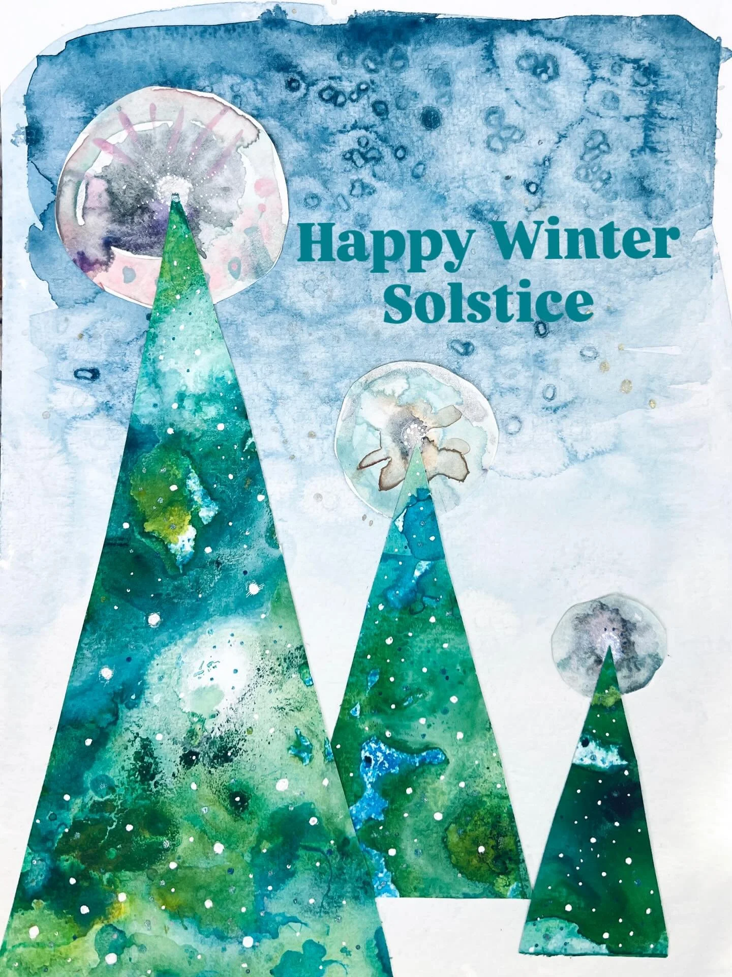 On this,
the longest night, 
we pause to listen. 
We invite ourselves to return, 
to reach out 
and to reach in, 
to connect with ourselves 
and with one another. 
We invite ourselves 
into the cave of reflection, 
a sacred space in which we 
contemp