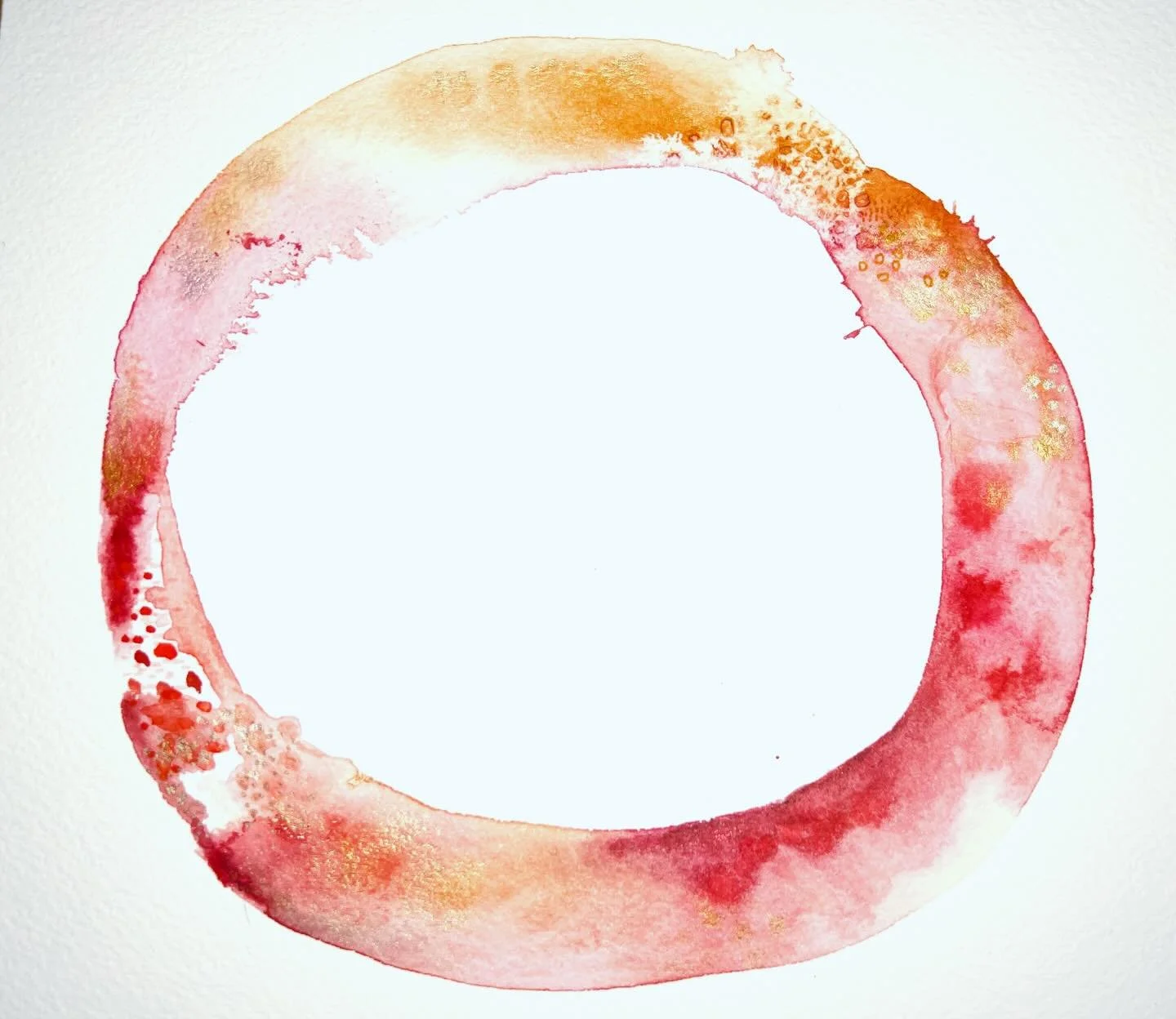 Day 12/100
Glow 
This one dried fast so I was able to remove the salt. I really love the textures the salt creates and I just ordered more reds and pinks from @beampaints 
#watercolourpainting #art #the100dayproject #creativehappylife #meditation