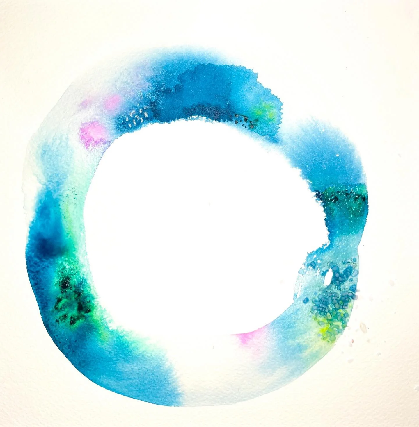 Day 15/100 
Ocean Whispers

#art #watercolor #the100dayproject #artasmeditation #soulcircle