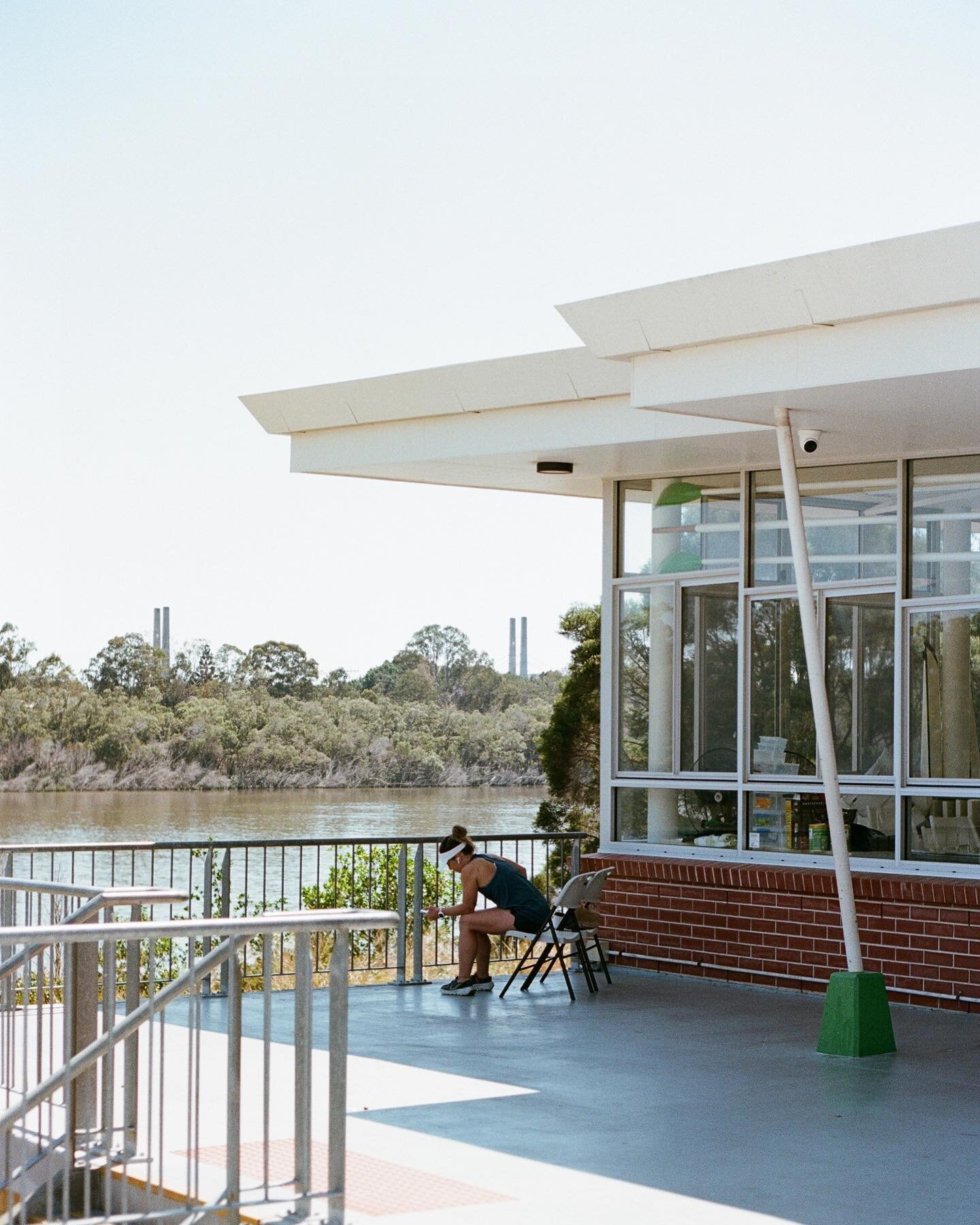 Somerville House Rowing Club: 20 year anniversary. 

Completed in 2003 by Croft Architects, this small sports facility supports the Brisbane River rowing activities for Somerville House school located on the Brisbane Corso. 

The local community also