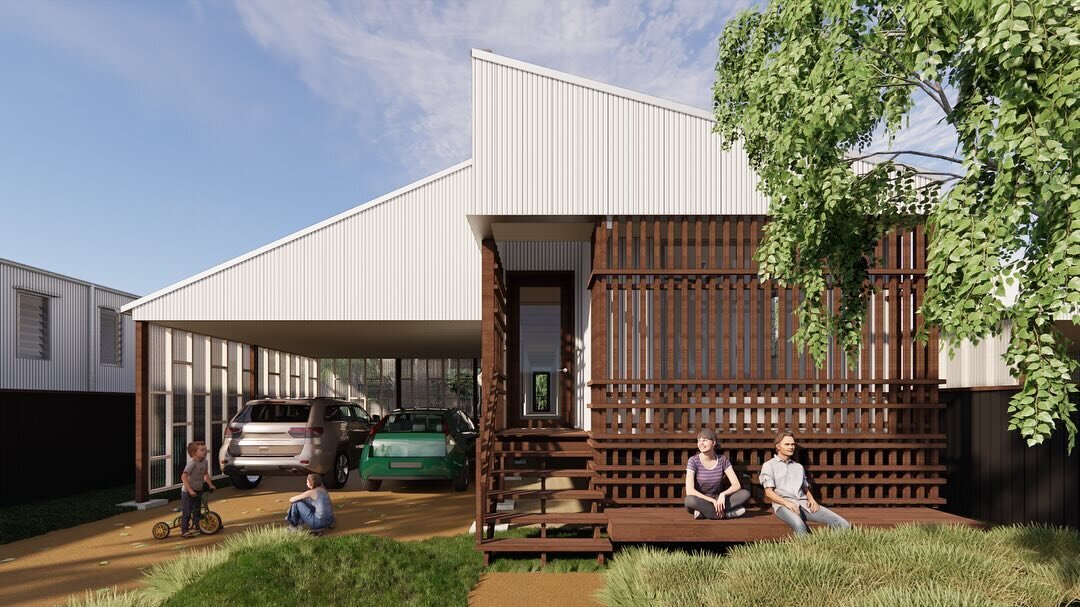 The Floodable Queenslander: In 2023, this project was awarded the Woodsolutions Resilient Timber Homes Competition prize winner (Brief B).

The winning design strived to be an affordable residential development design model in Hervey Bay, QLD that pr