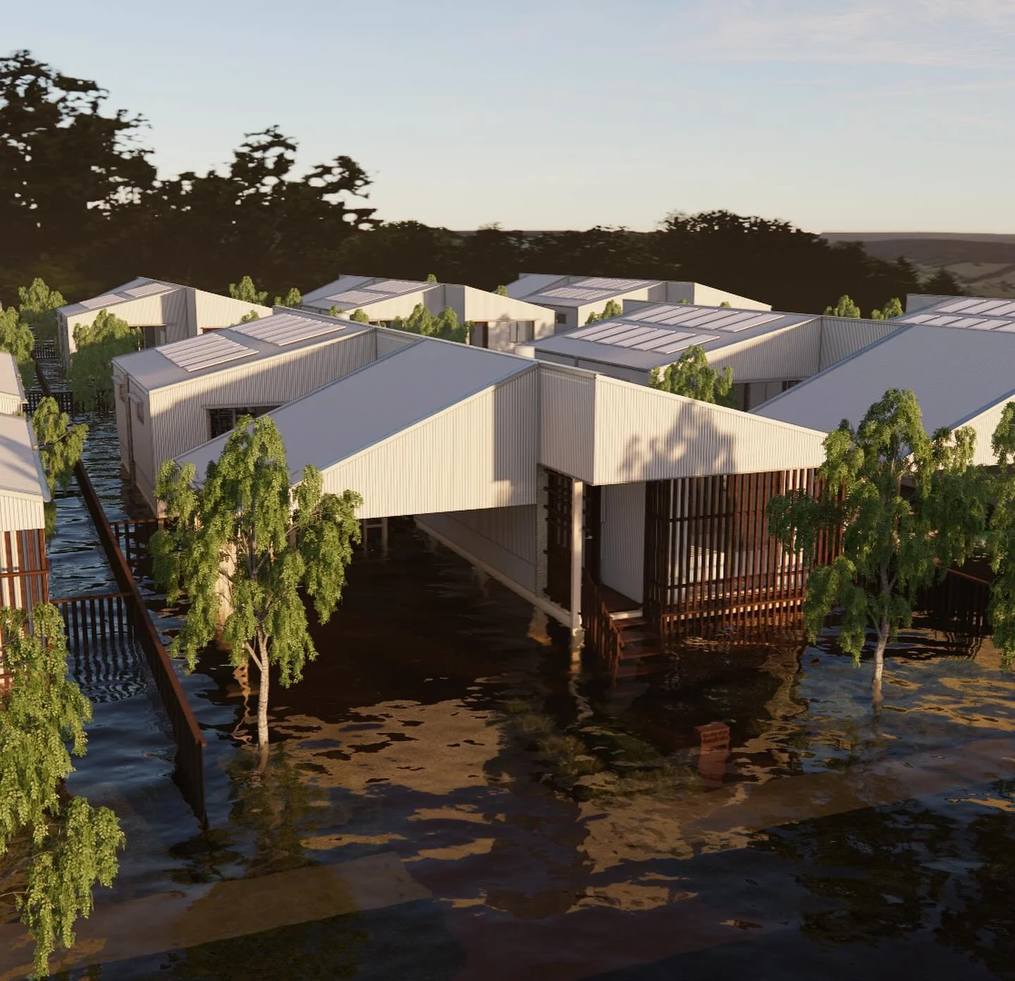 The Floodable Queenslander: In light of the recent powerful and destructive weather of Cyclone Alfred, it&rsquo;s a reminder of the importance of resilient, sustainable and considered housing that can better respond to the demanding nature of tropica