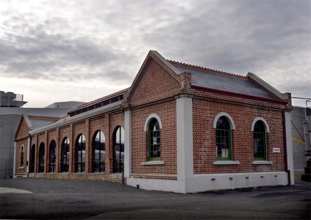Restoration of the Fitting Shop. Gasworks Museum Braemar Street Dunedin. Dunedin City Council.