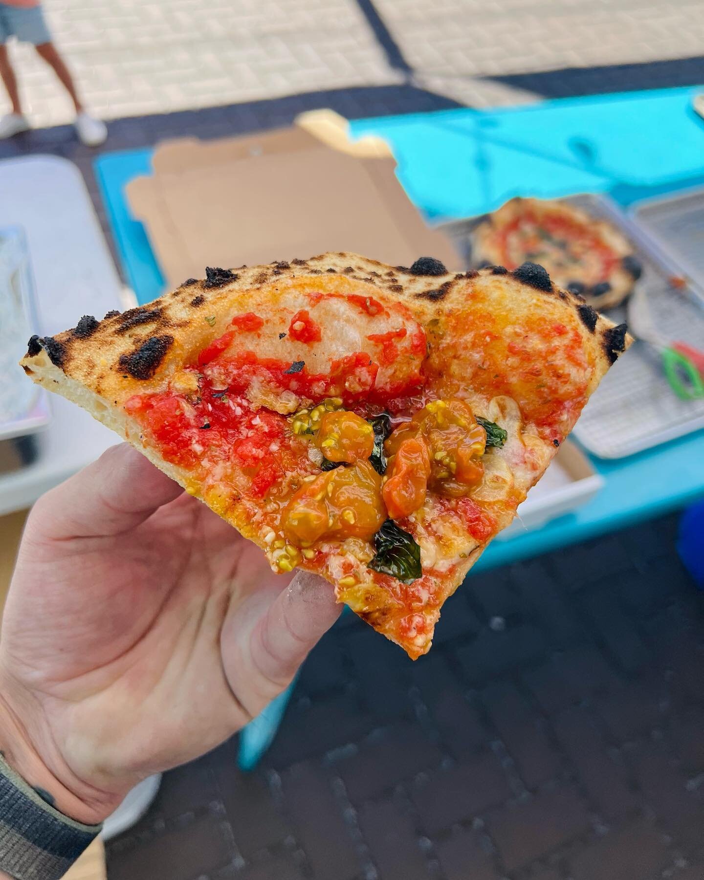 Had so much fun making pizzas during Tomato Art Fest! A big thank you to @hseanbrock and the whole @eatjoyland team. 

I don&rsquo;t take for granted how lucky I am to collaborate with some super talented friends.￼ Hope we can do it again together so