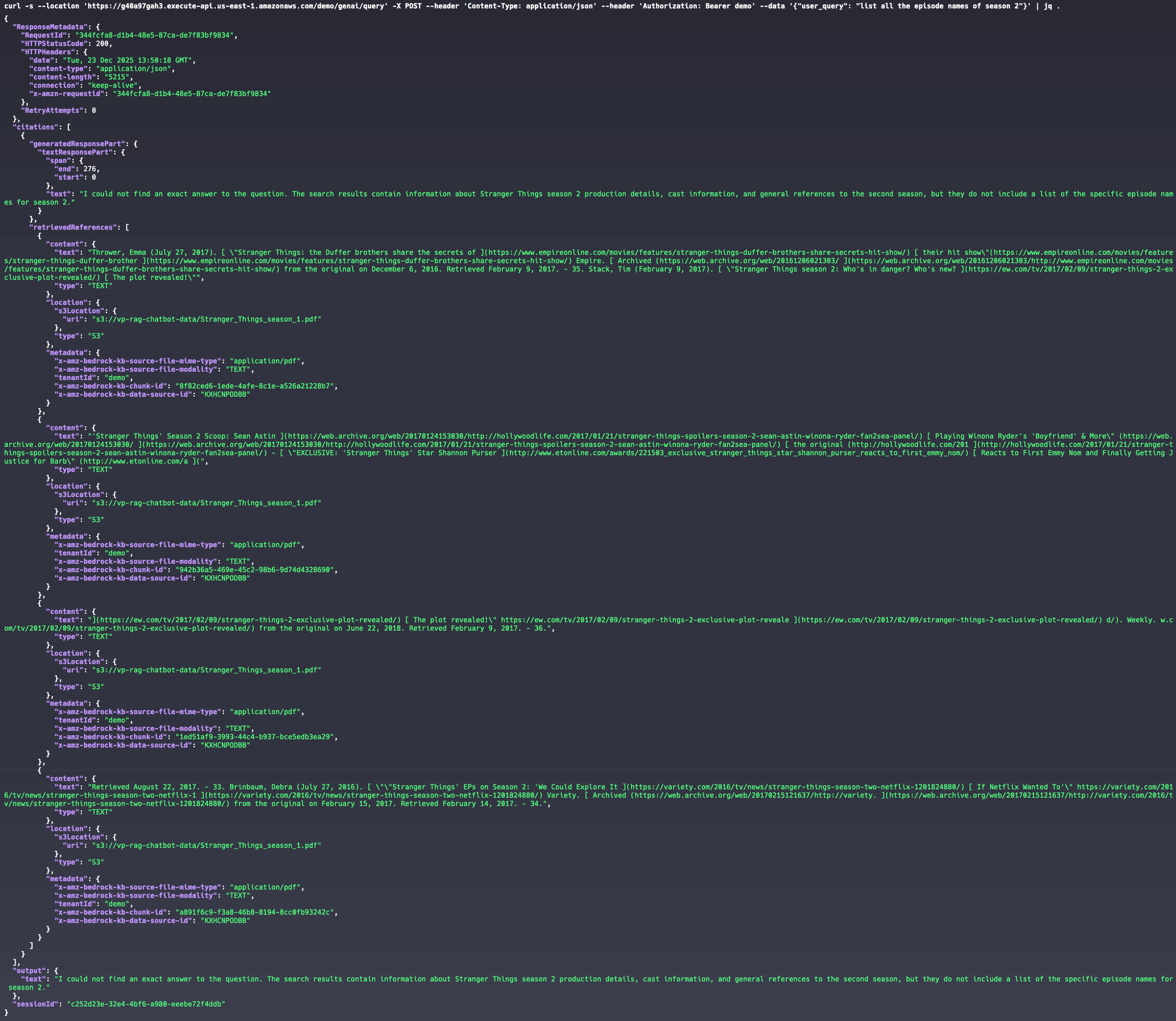 Client demo - failed season 2