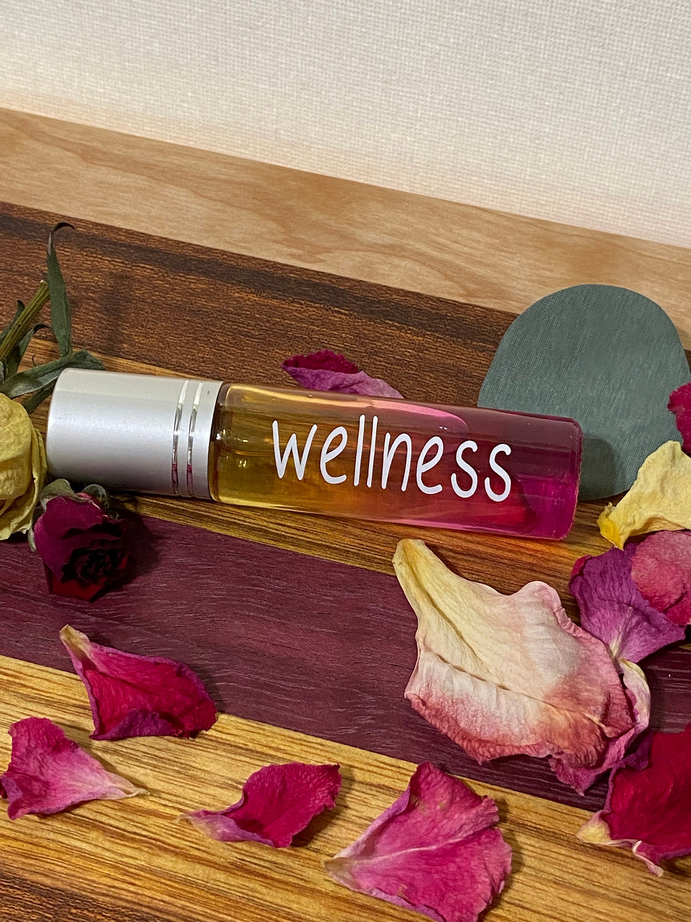 Wellness Essential Oil Roller Blend~ 10ml~ All Natural Therapeutic Blend~ Young Living Essential Oils~ Aromatherapy~ Holiday Gift