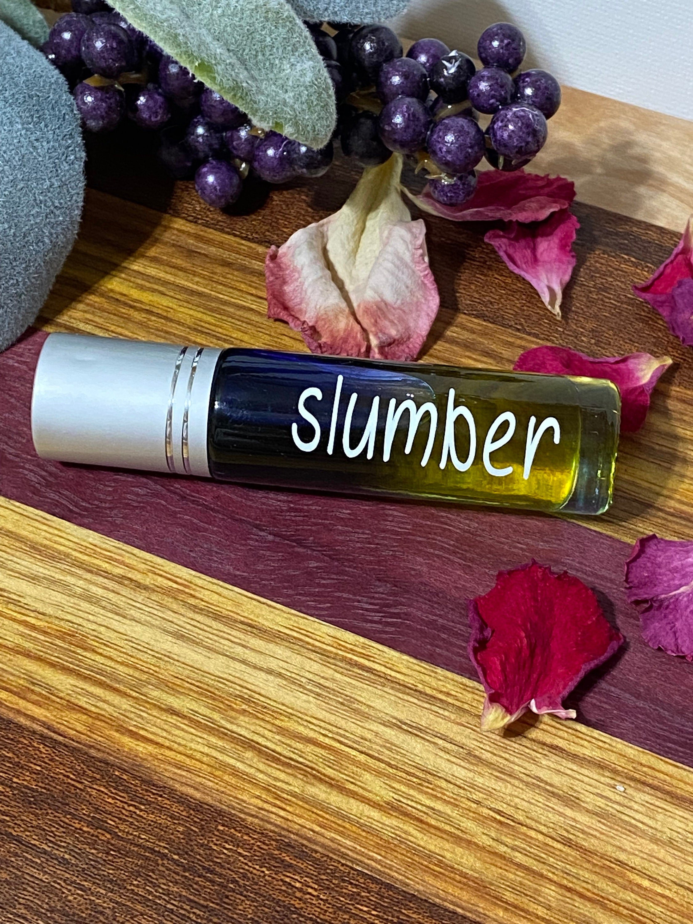 Slumber Essential Oil Roller Blend~ 10ml~ All Natural Therapeutic Blend~ Young Living Essential Oils~ Aromatherapy~ Sleep Aid~ Holiday Gift
