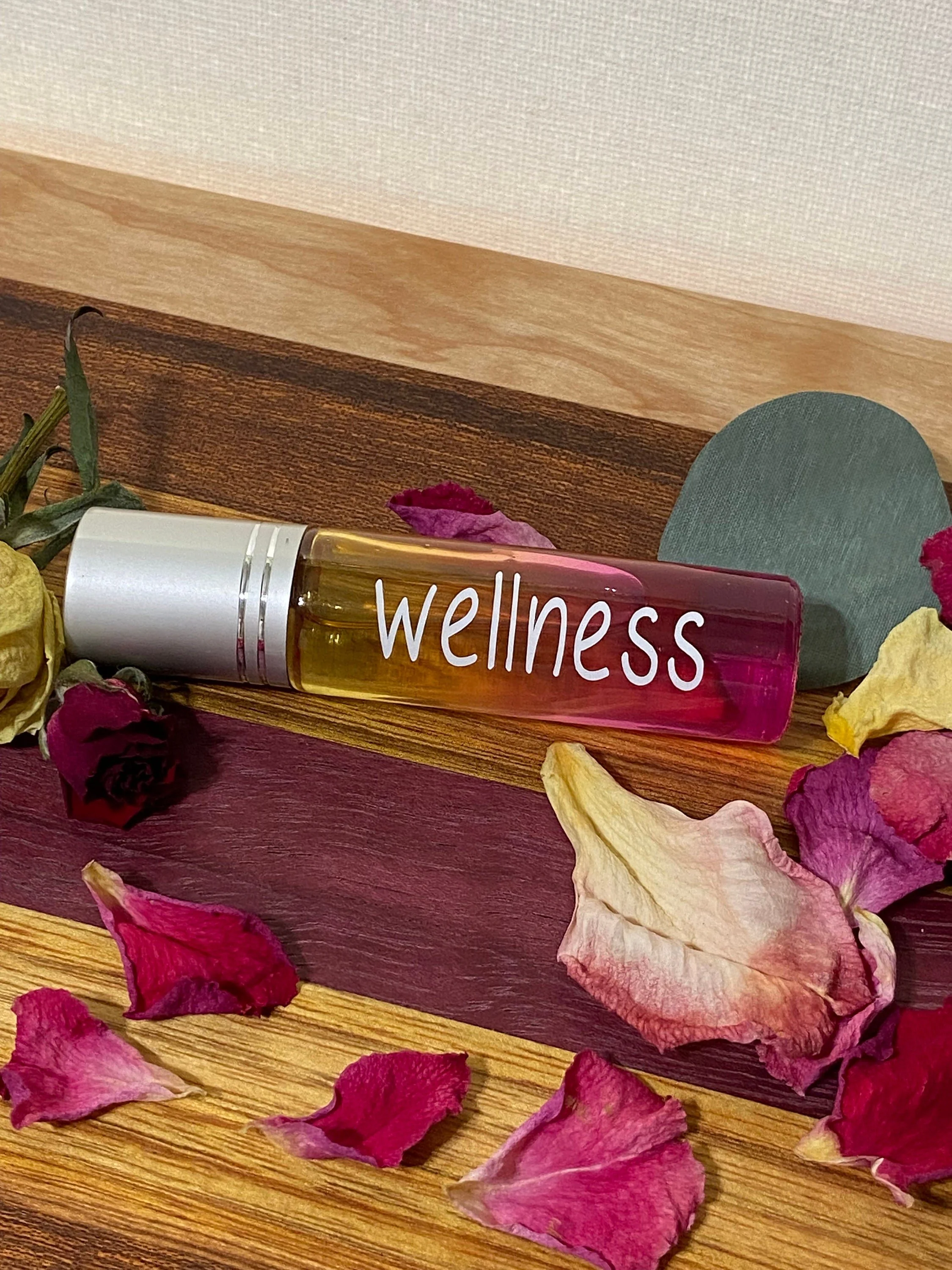 Wellness Essential Oil Roller Blend~ 10ml~ All Natural Therapeutic Blend~ Young Living Essential Oils~ Aromatherapy~ Holiday Gift