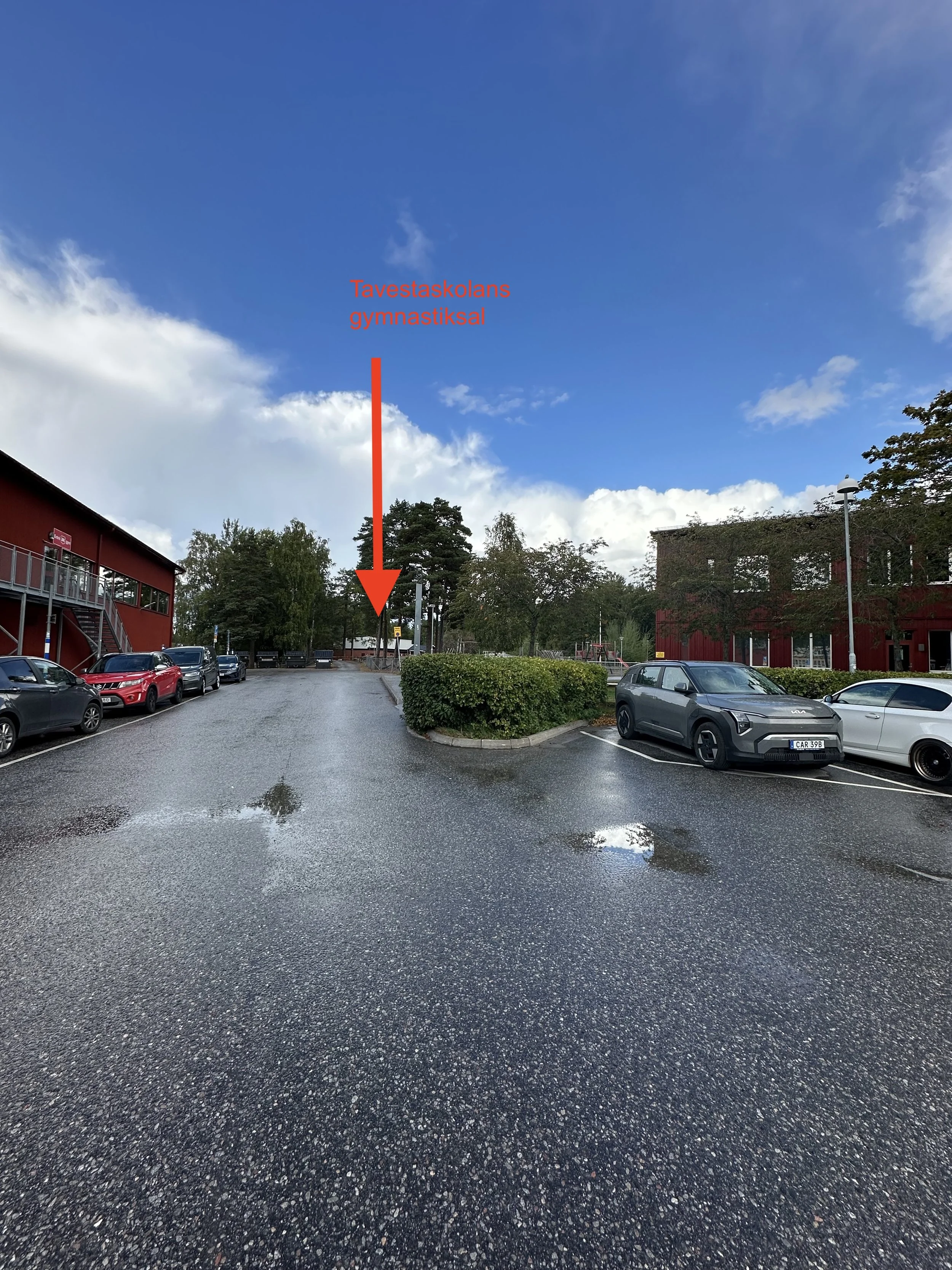 TAVESTASKOLANS GYMNASTIKSAL