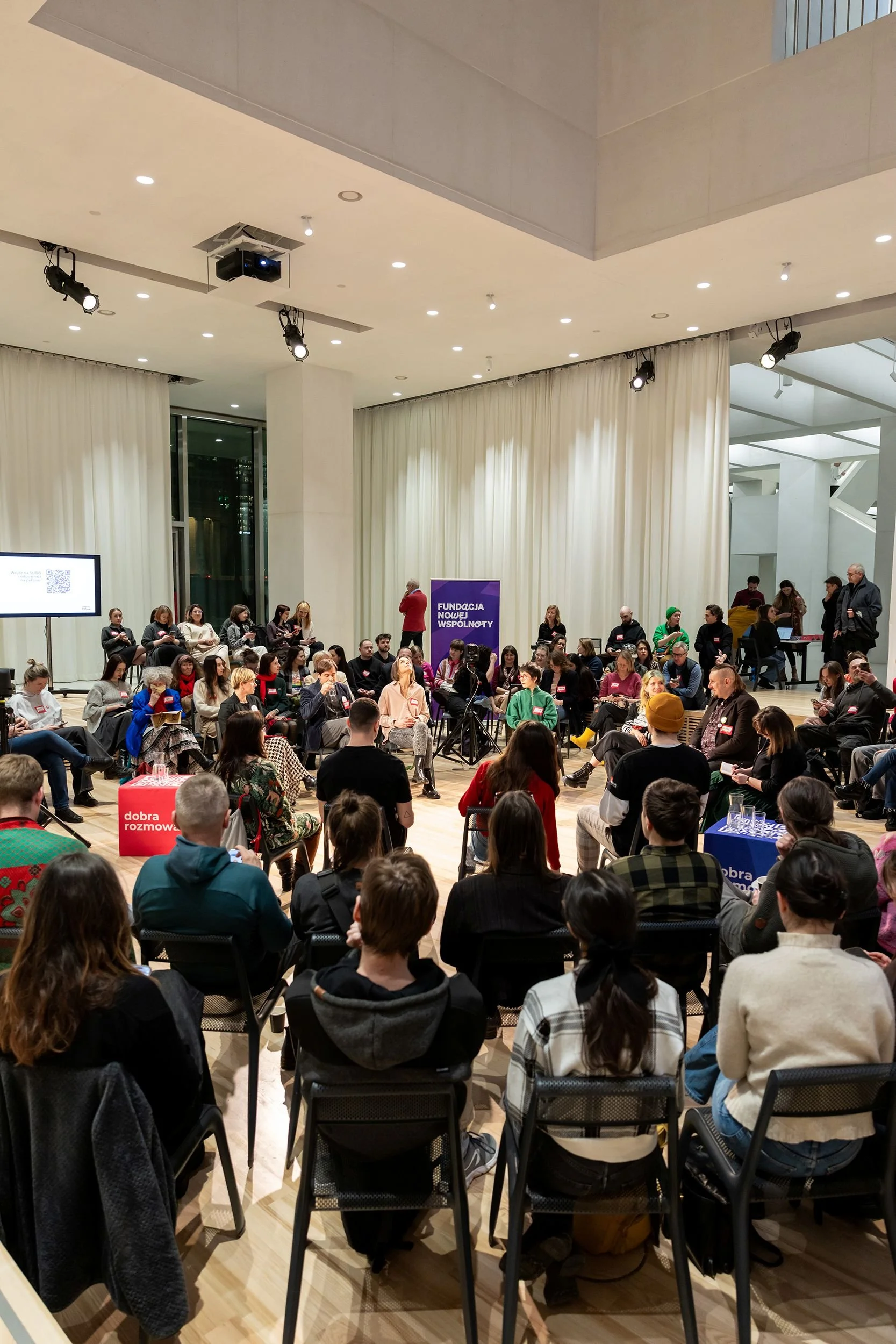 Hard conversations, in public – our dialogue series at Warsaw's Museum of Modern Art