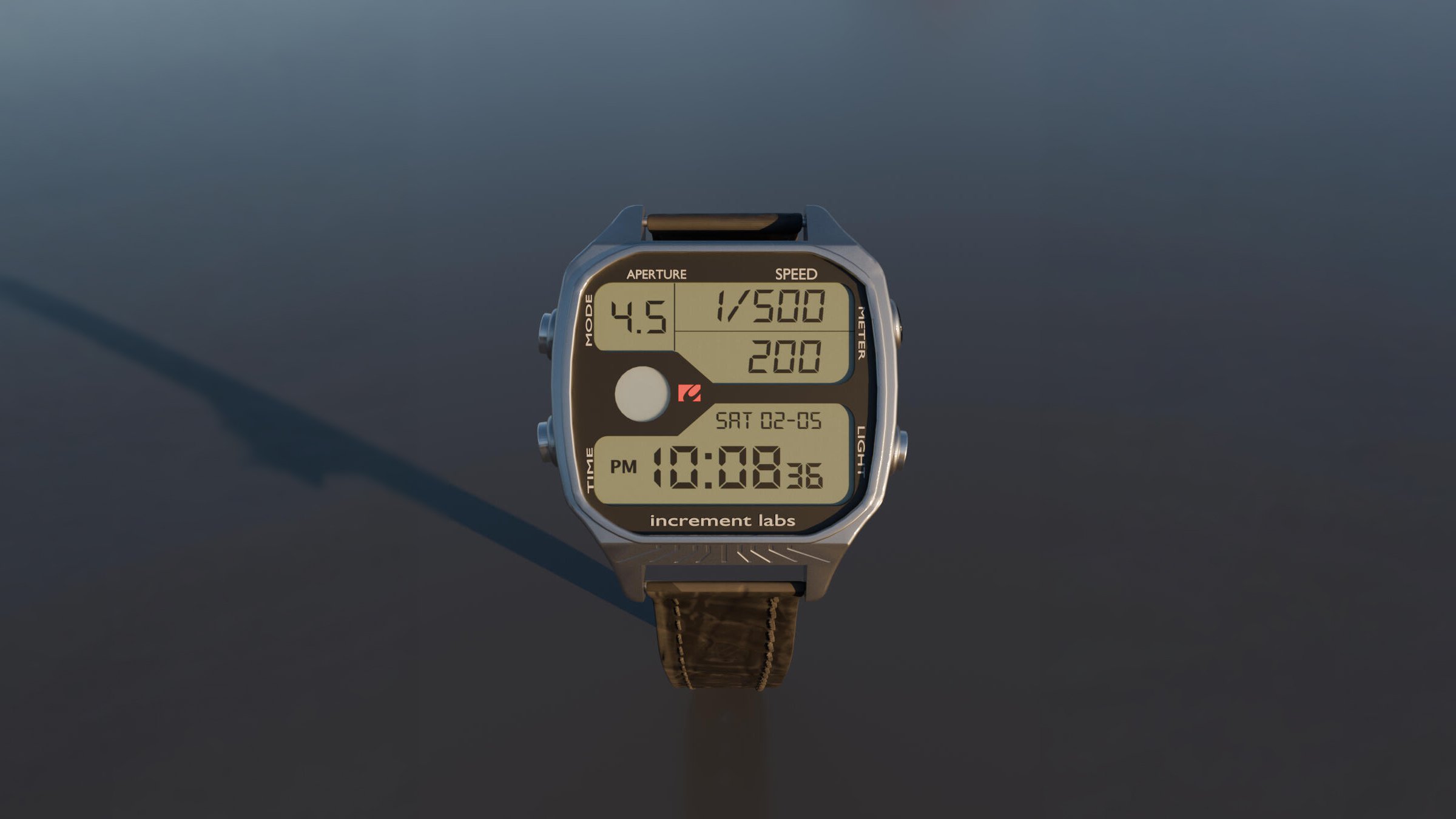 Wrist mounted light meter on its way.