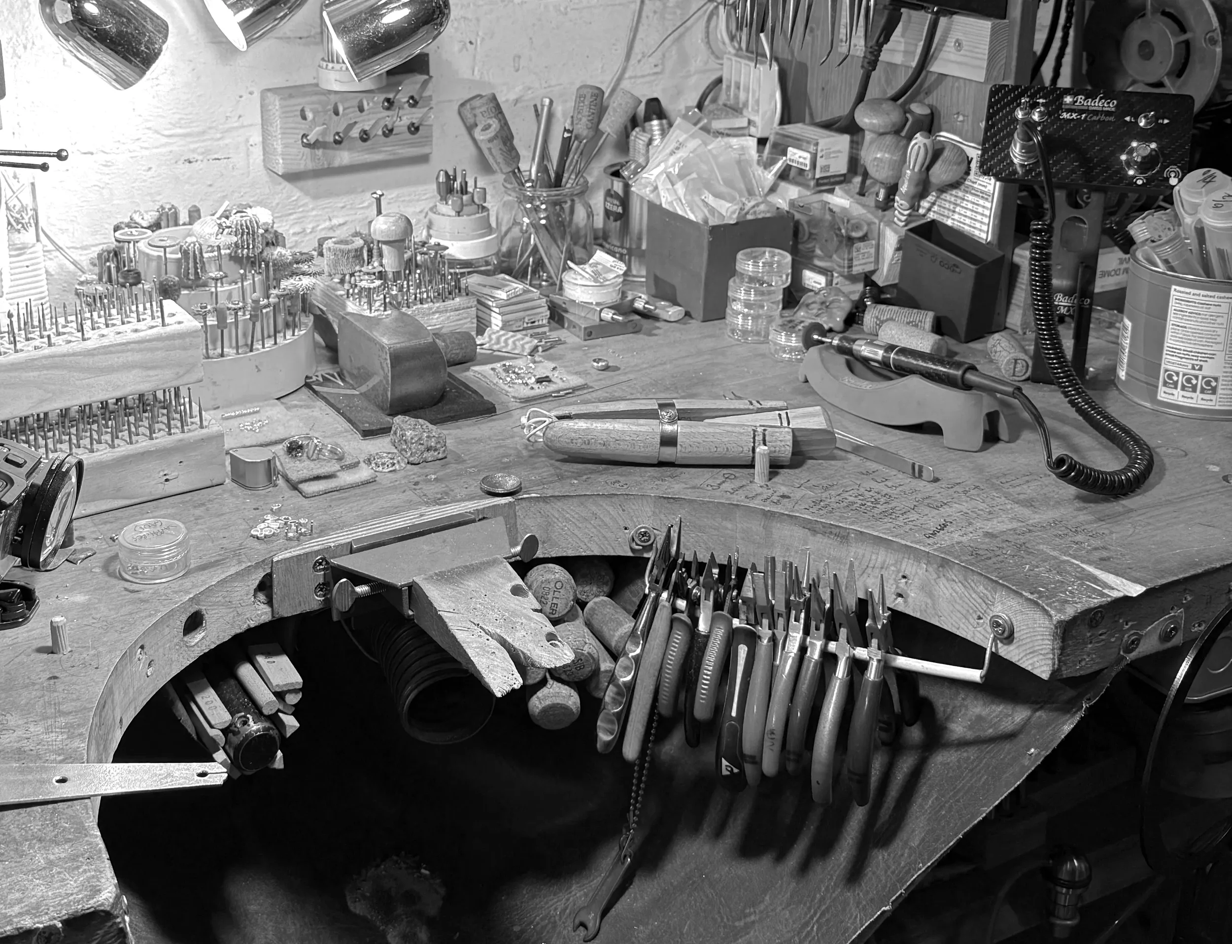 The benchpeg and workshop of Iain Sainsbury | The Maker