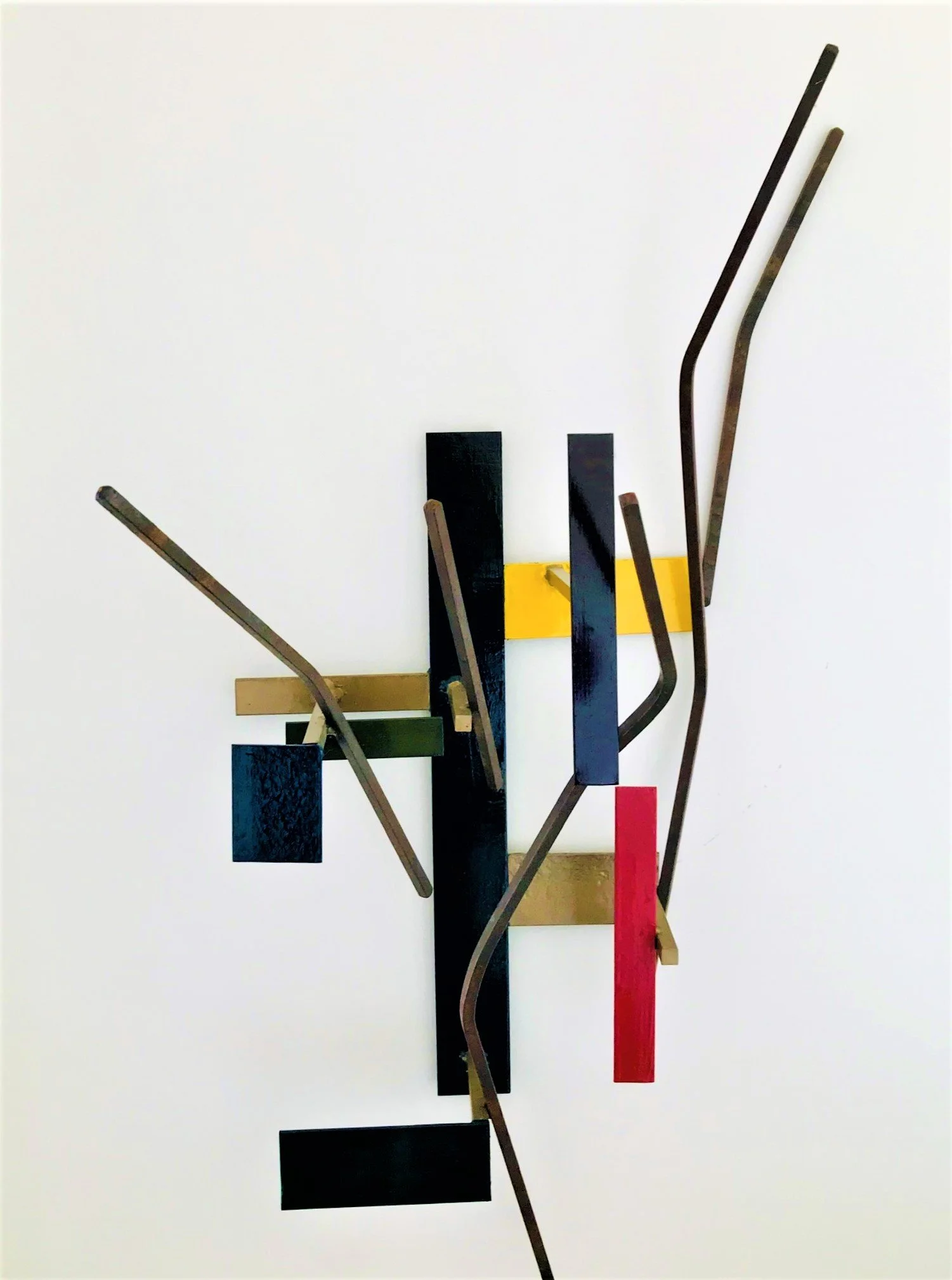 Upstream, 2019, 47x82x30cm, reclaimed steel